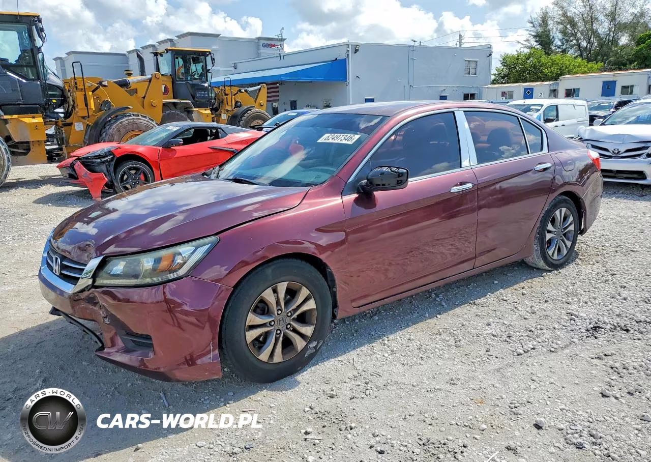 2014 Honda Accord Lx VIN:1HGCR2F35EA029321 - 1