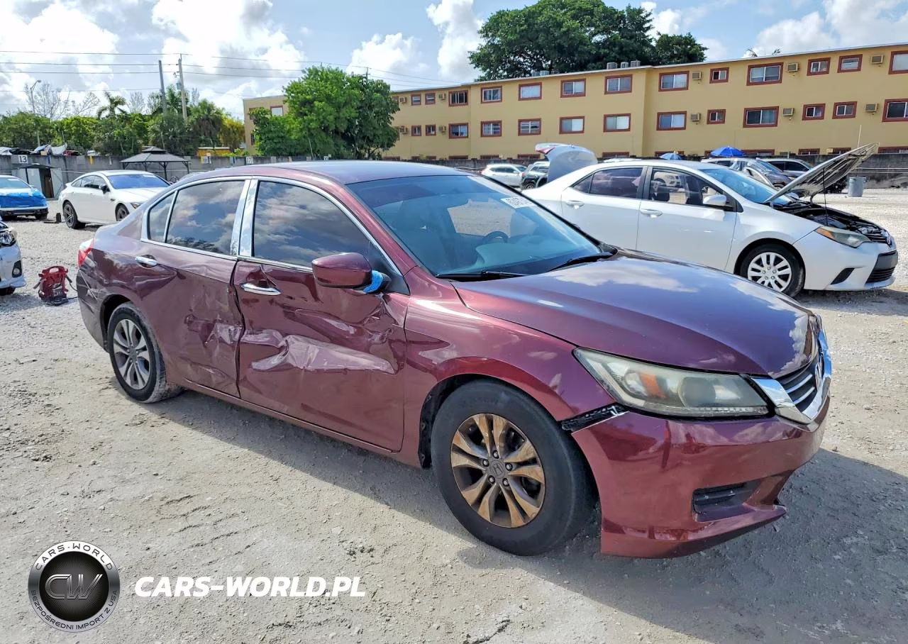 2014 Honda Accord Lx VIN:1HGCR2F35EA029321 - 4