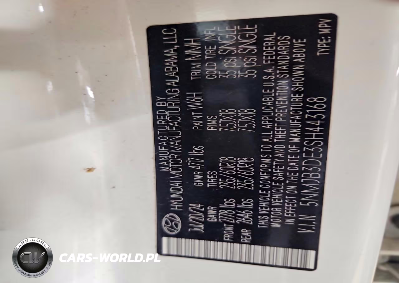 2025 Hyundai Tucson Sel VIN:5NMJB3DE3SH443168 - 13