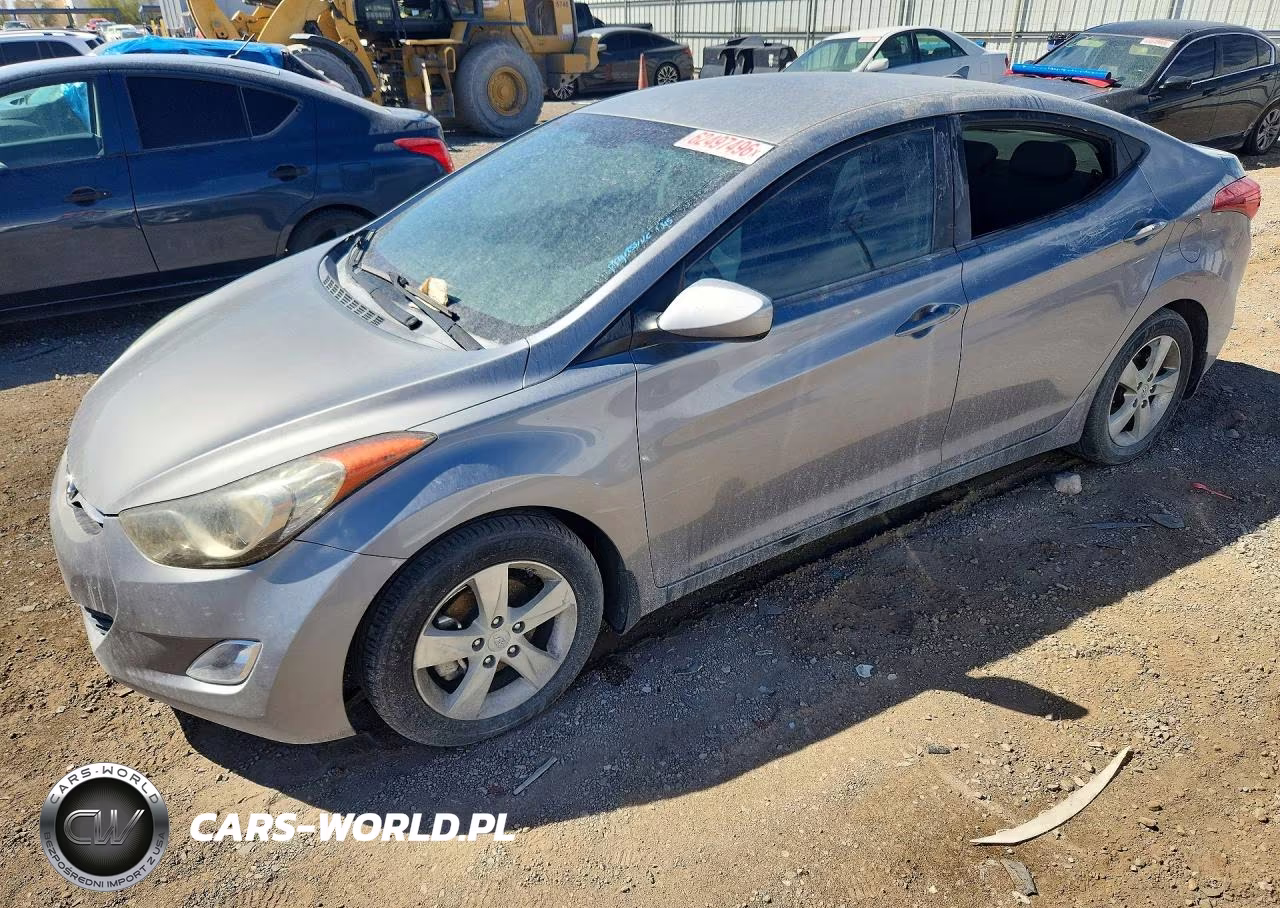 2013 Hyundai Elantra Gls VIN:KMHDH4AEXDU940361 - 1