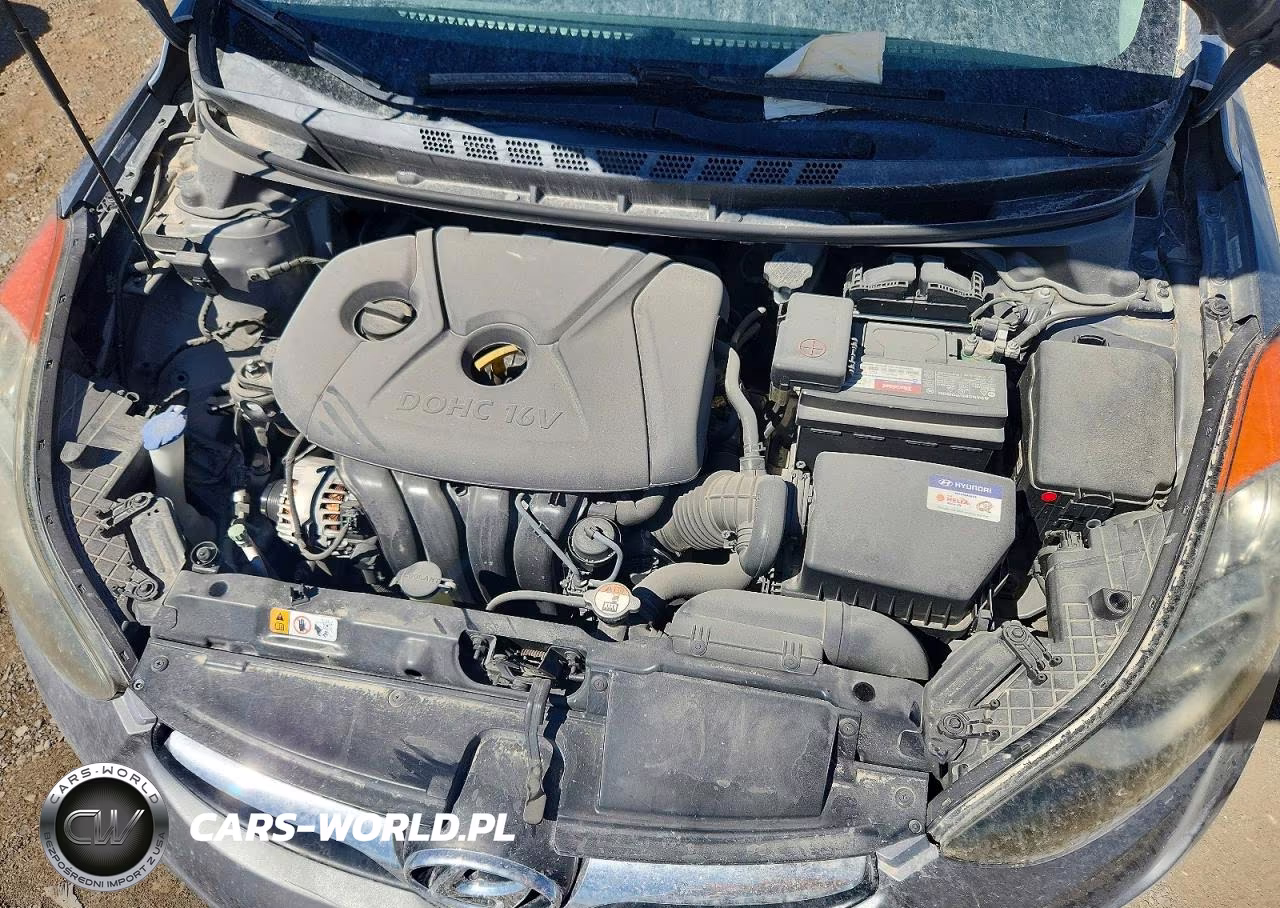 2013 Hyundai Elantra Gls VIN:KMHDH4AEXDU940361 - 12