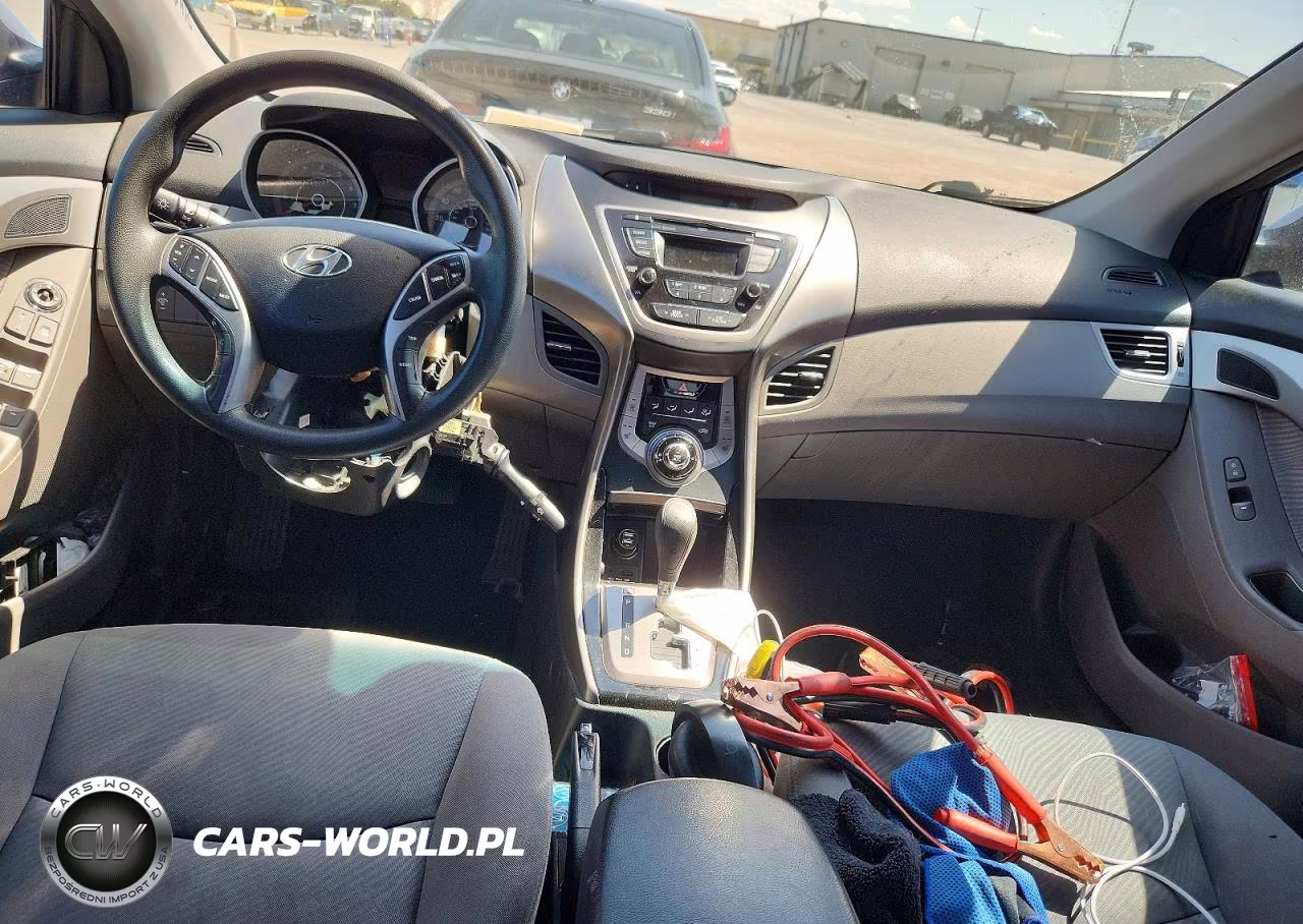 2013 Hyundai Elantra Gls VIN:KMHDH4AEXDU940361 - 8