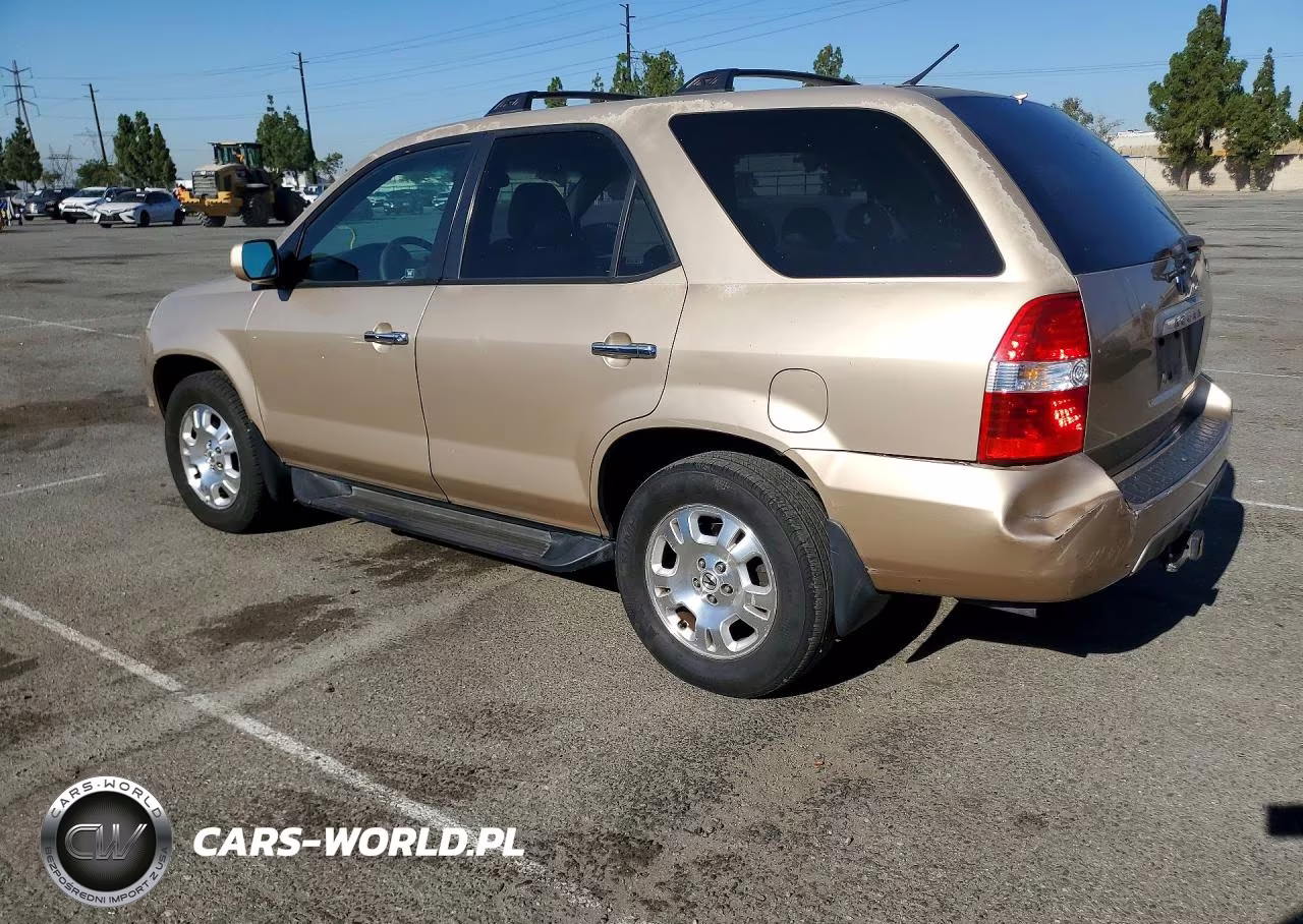 2001 Acura Mdx VIN:2HNYD18421H506117 - 2