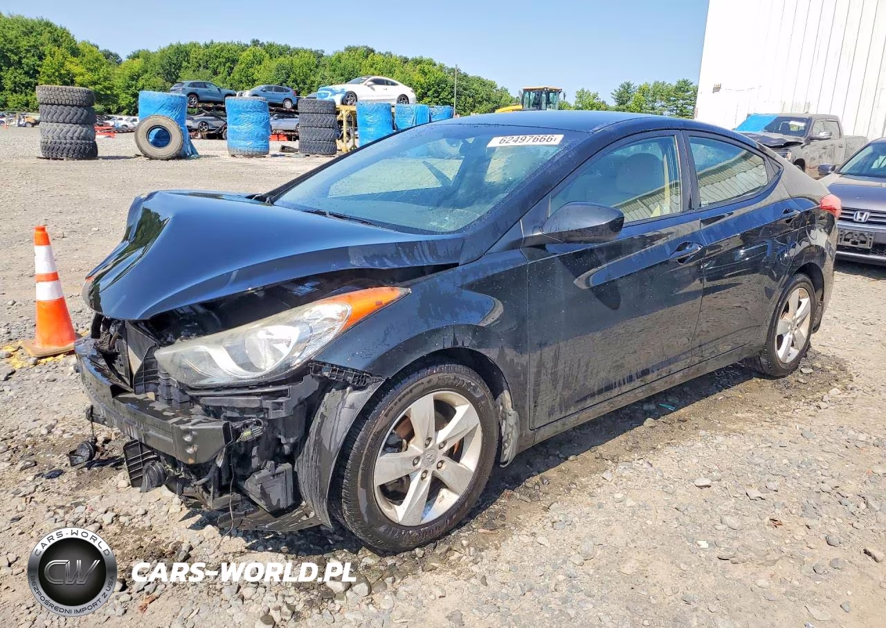 2013 Hyundai Elantra Gls VIN:5NPDH4AE1DH178245 - 1