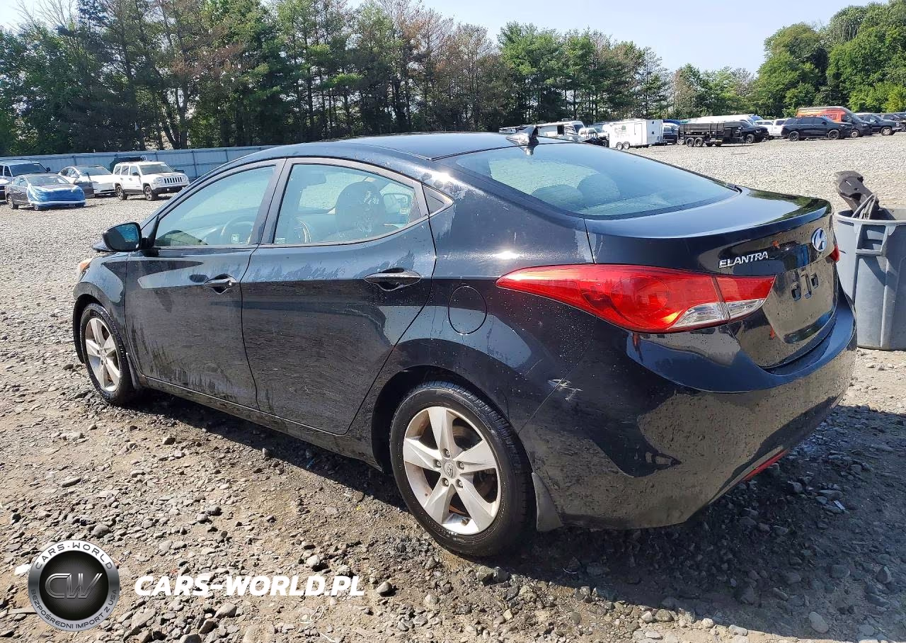 2013 Hyundai Elantra Gls VIN:5NPDH4AE1DH178245 - 2
