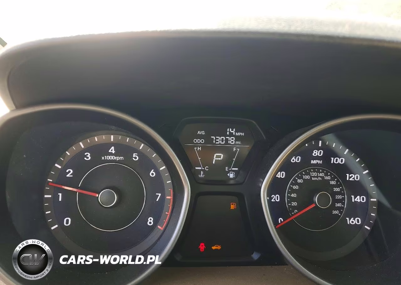2013 Hyundai Elantra Gls VIN:5NPDH4AE1DH178245 - 9