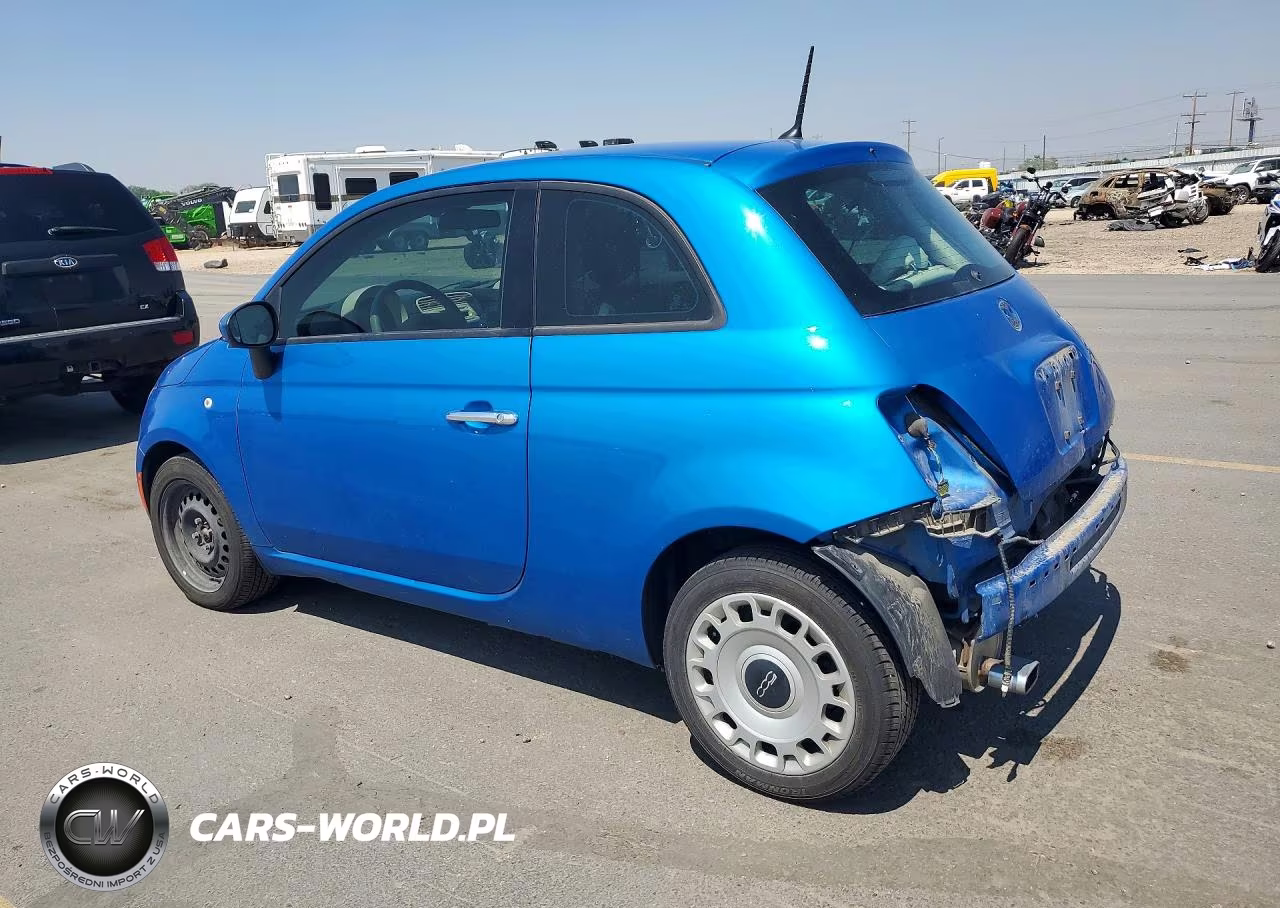 2015 Fiat 500 VIN:3C3CFFAR6FT681812 - 2