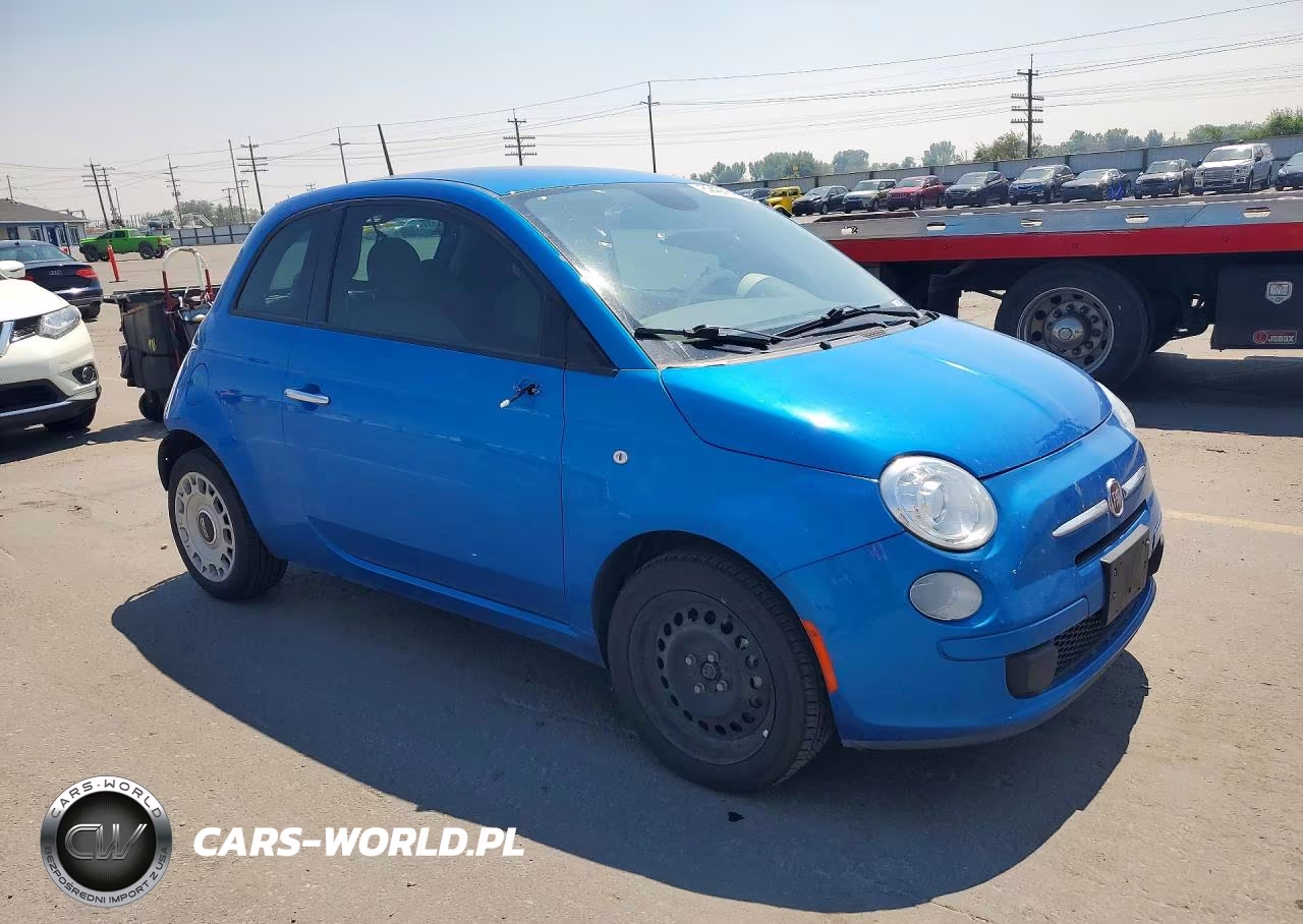 2015 Fiat 500 VIN:3C3CFFAR6FT681812 - 4