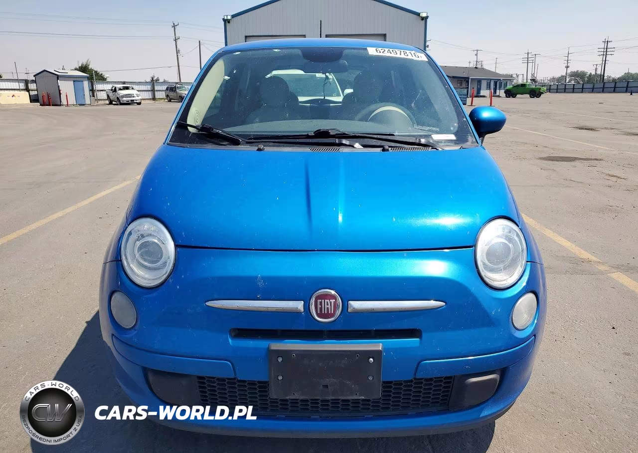 2015 Fiat 500 VIN:3C3CFFAR6FT681812 - 5