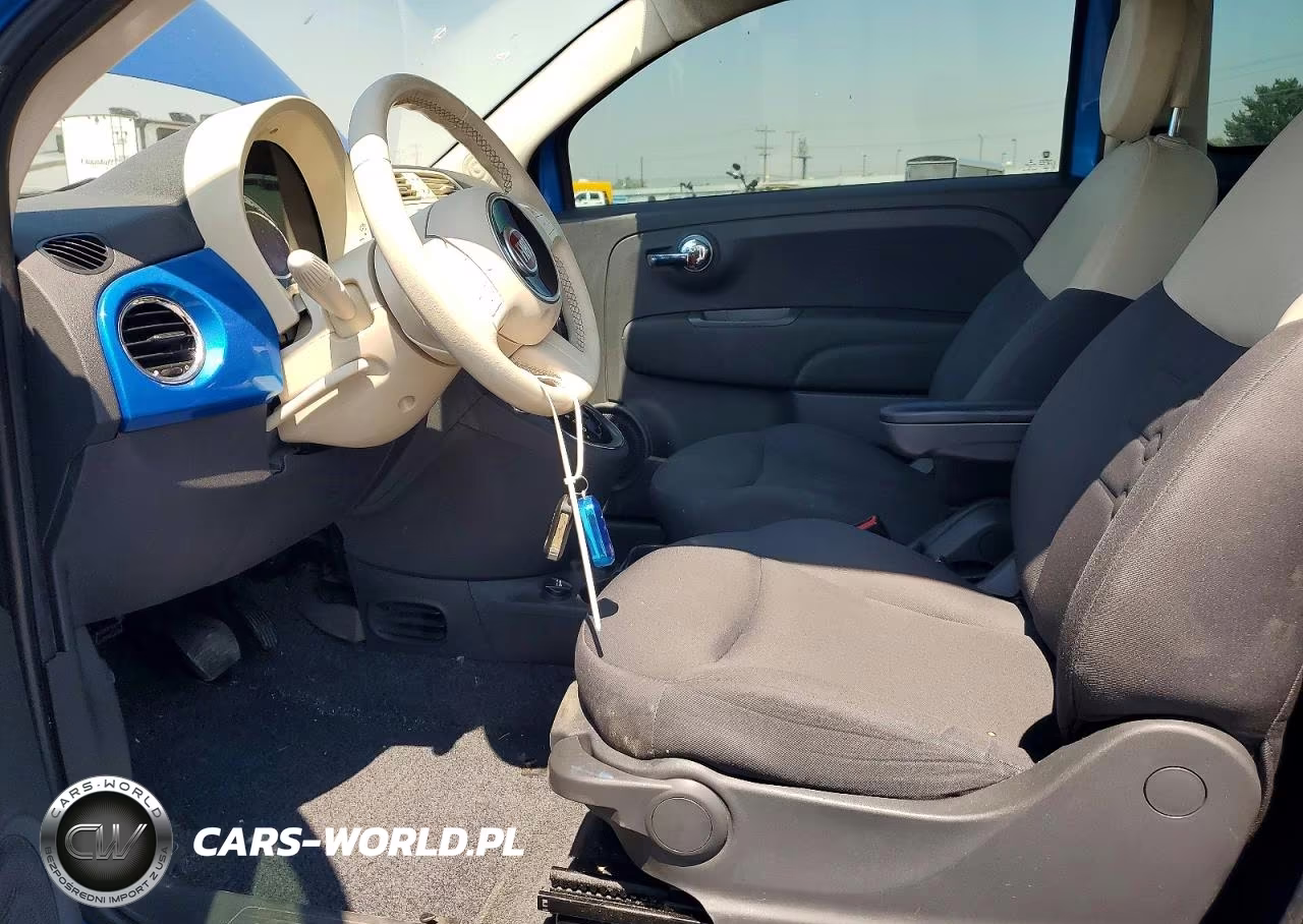 2015 Fiat 500 VIN:3C3CFFAR6FT681812 - 7