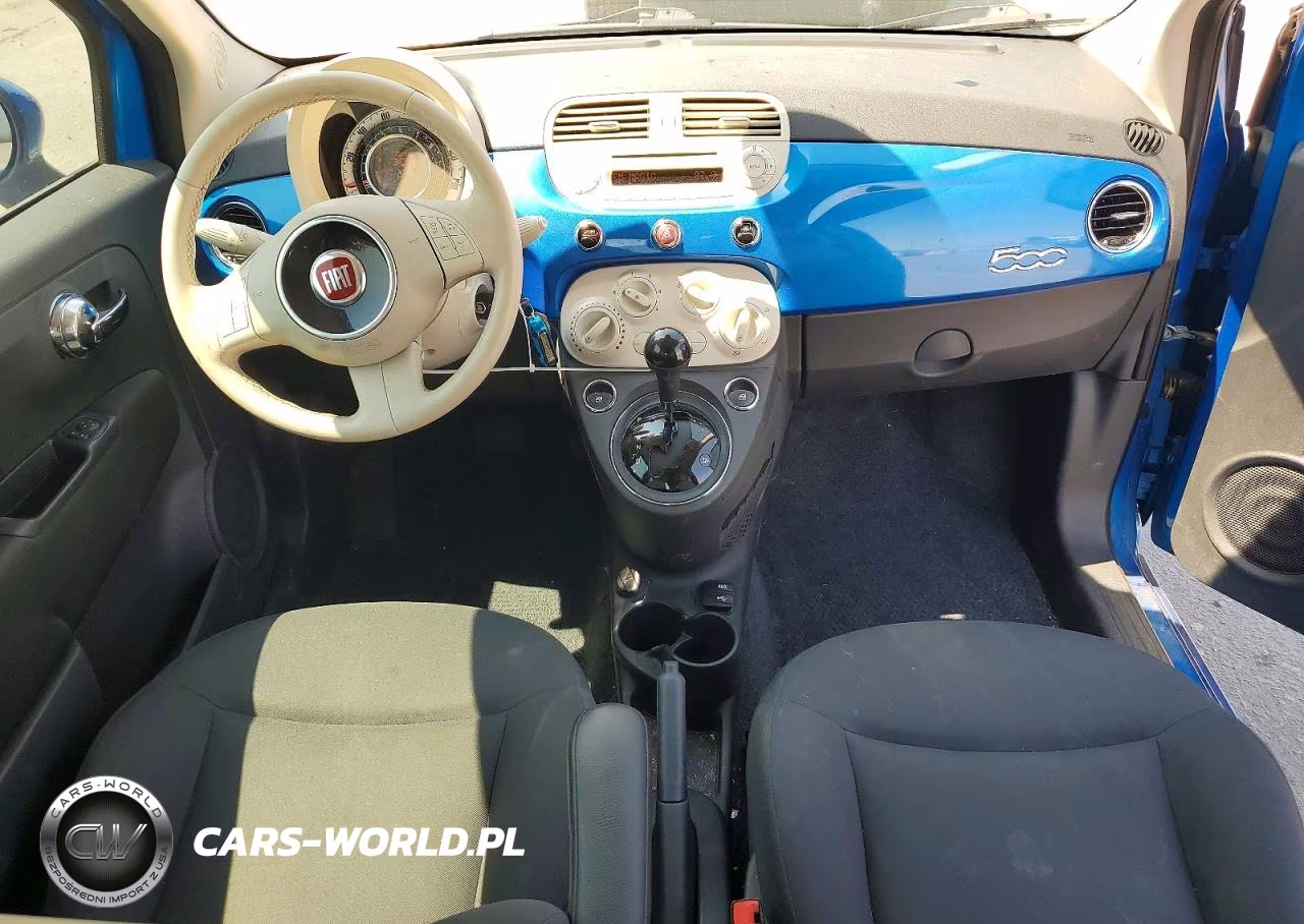 2015 Fiat 500 VIN:3C3CFFAR6FT681812 - 8