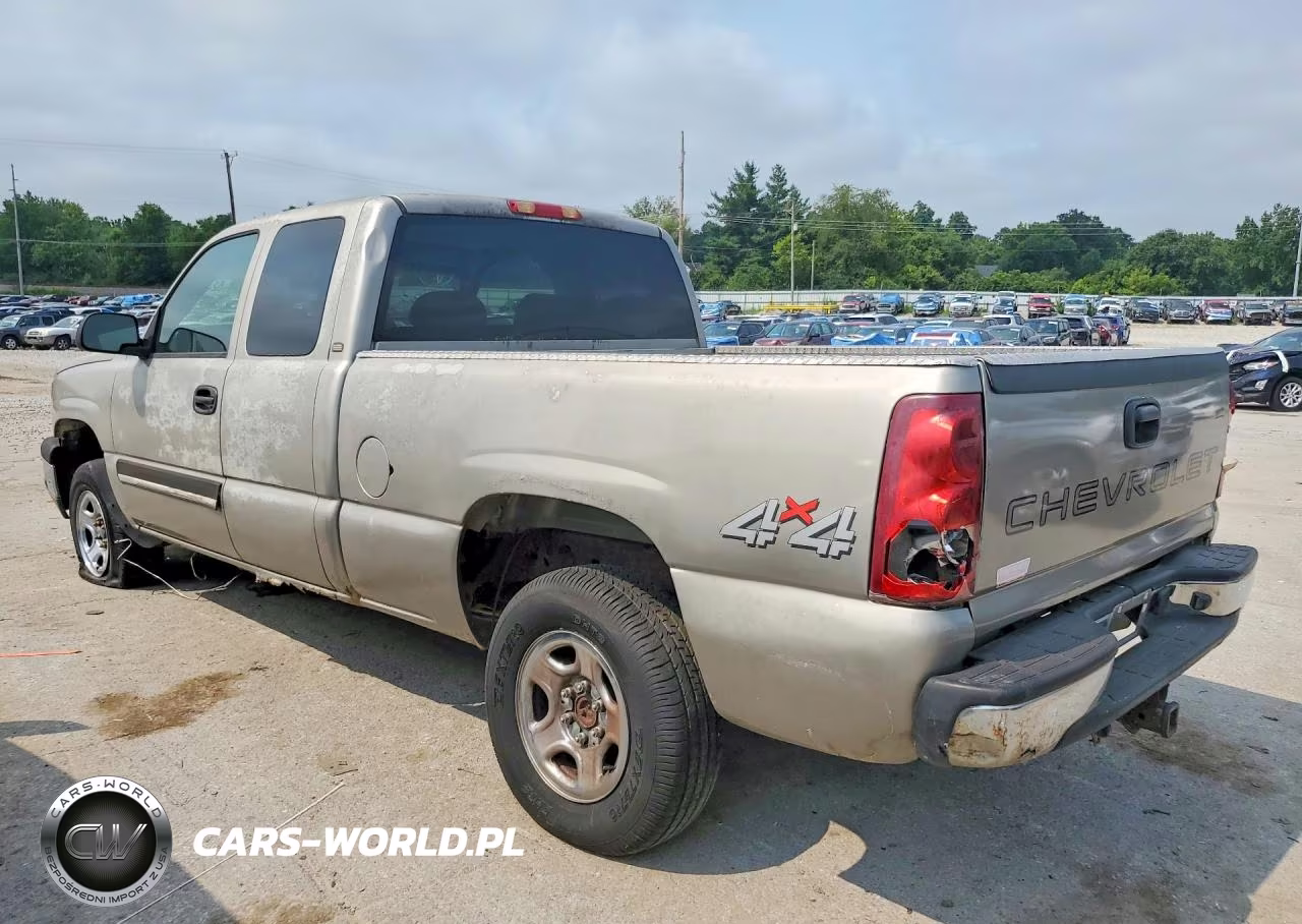 2003 Chevrolet Silverado K1500 VIN:1GCEK19VX3E274429 - 2