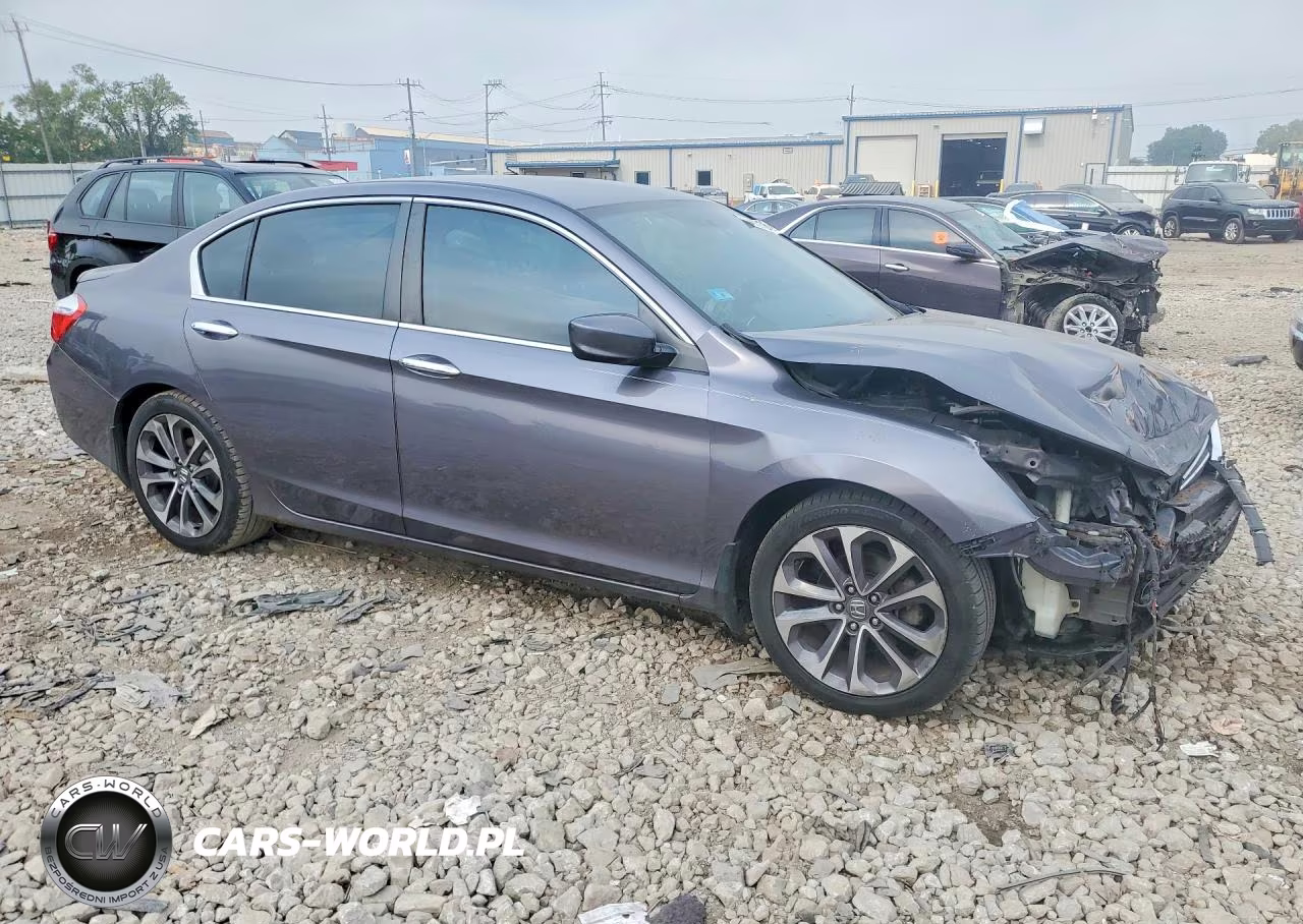 2014 Honda Accord Sport VIN:1HGCR2F5XEA254528 - 4
