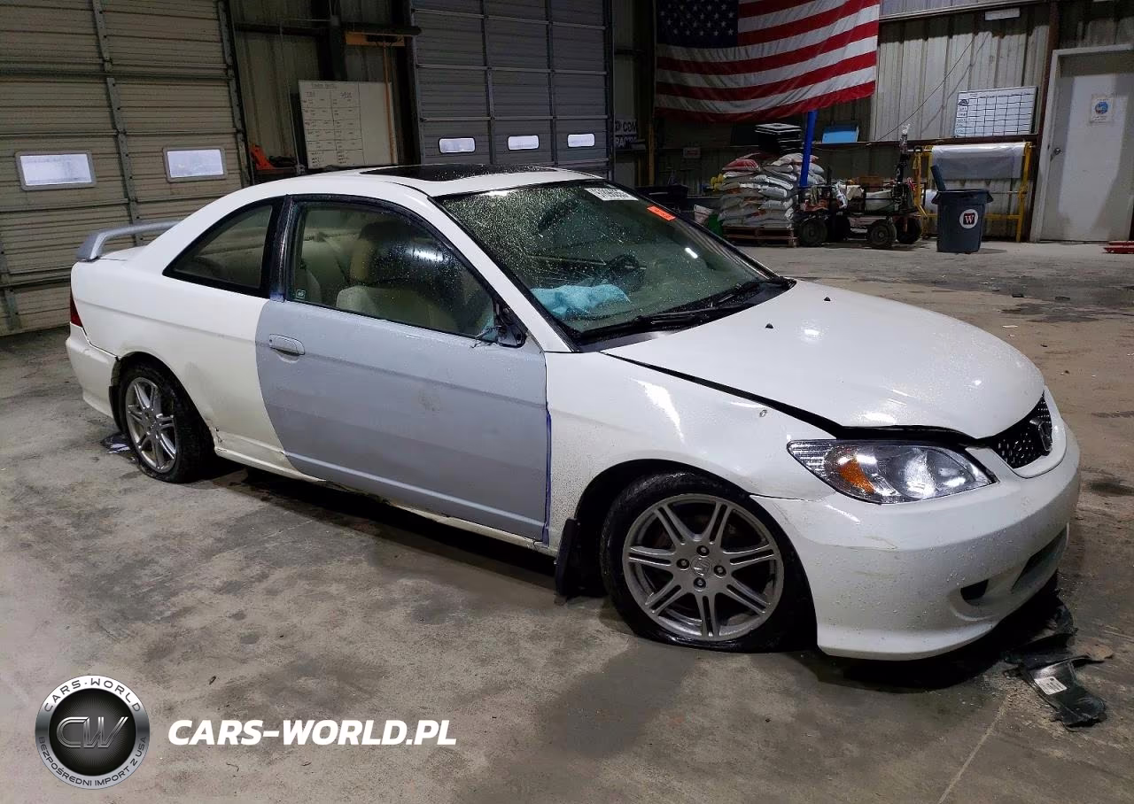 2005 Honda Civic Ex VIN:1HGEM22915L045330 - 4