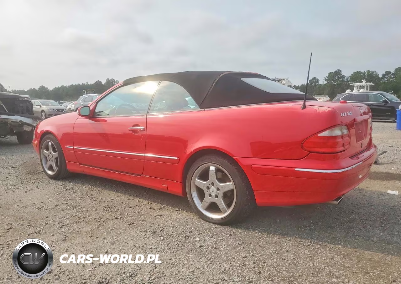2002 Mercedes-Benz Clk 320 VIN:WDBLK65G62T094076 - 2
