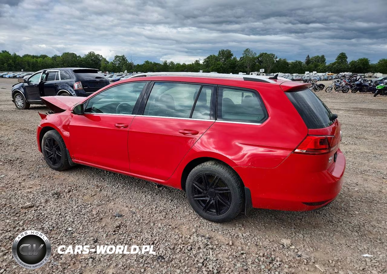 2017 Volkswagen Golf Sportwagen S VIN:3VWC17AUXHM500905 - 2