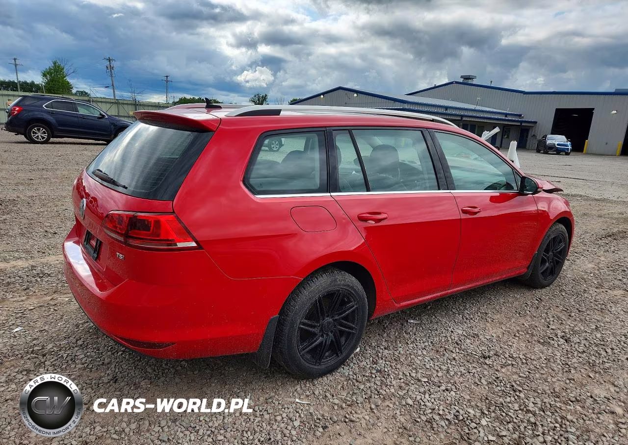 2017 Volkswagen Golf Sportwagen S VIN:3VWC17AUXHM500905 - 3