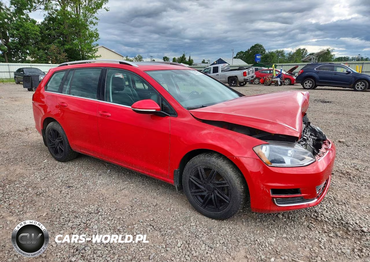 2017 Volkswagen Golf Sportwagen S VIN:3VWC17AUXHM500905 - 4