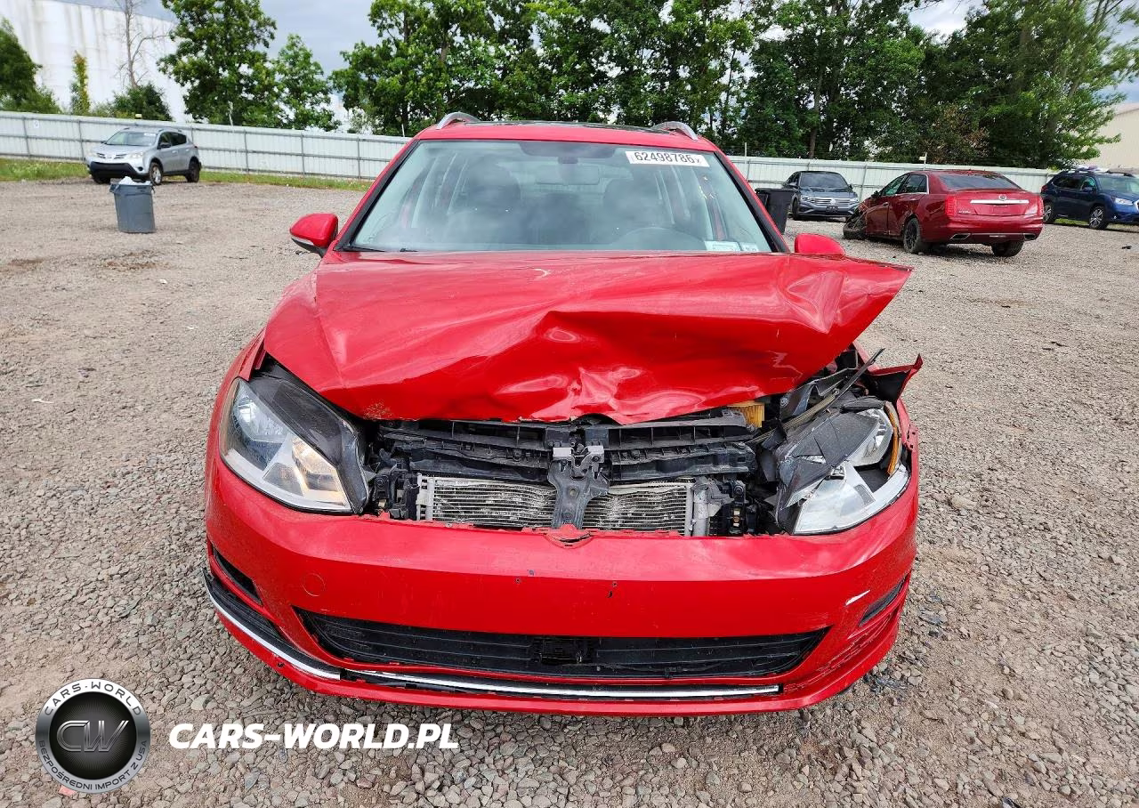 2017 Volkswagen Golf Sportwagen S VIN:3VWC17AUXHM500905 - 5