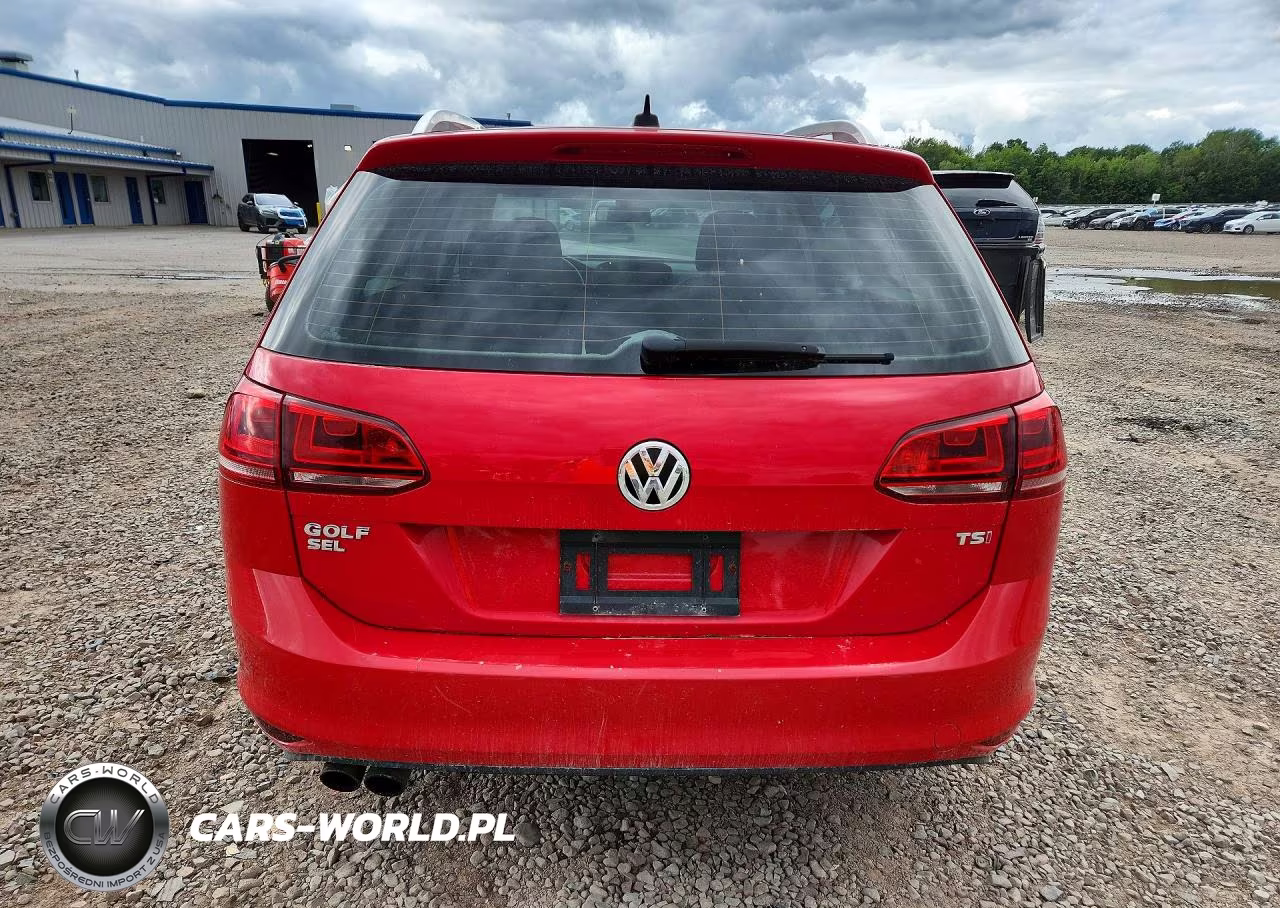 2017 Volkswagen Golf Sportwagen S VIN:3VWC17AUXHM500905 - 6