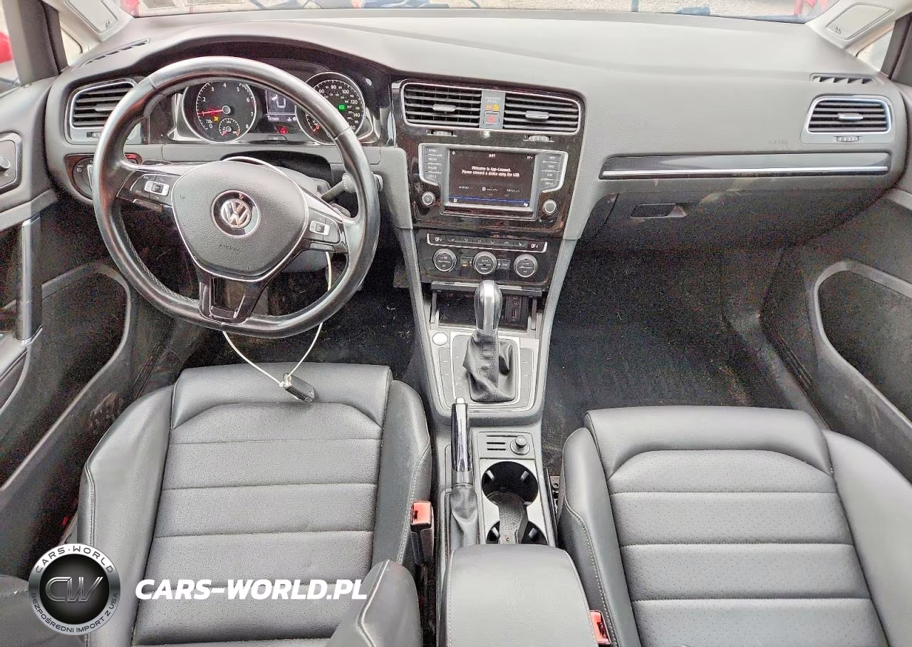 2017 Volkswagen Golf Sportwagen S VIN:3VWC17AUXHM500905 - 8