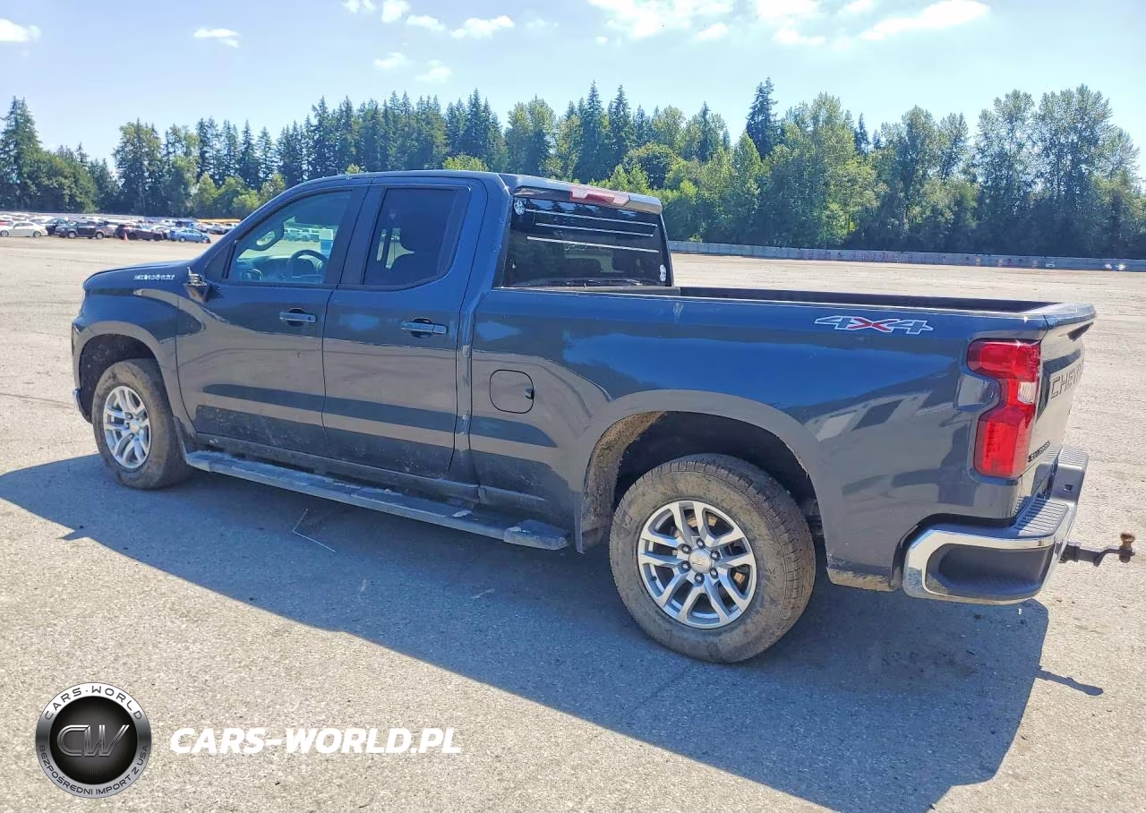2020 Chevrolet Silverado K1500 Lt VIN:1GCRYDEDXLZ307534 - 2