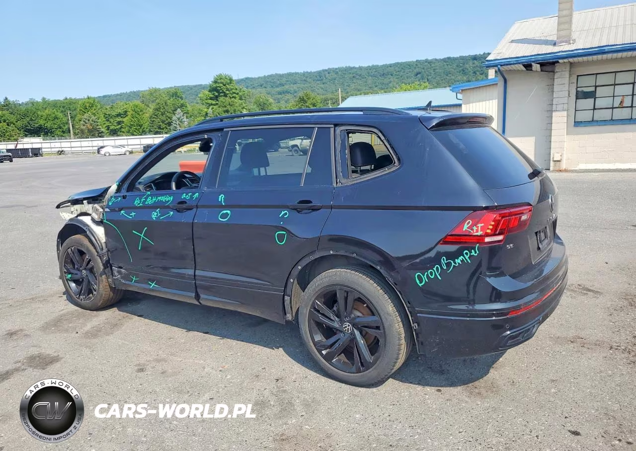 2023 Volkswagen Tiguan Se R-Line Black VIN:3VV8B7AXXPM063505 - 2