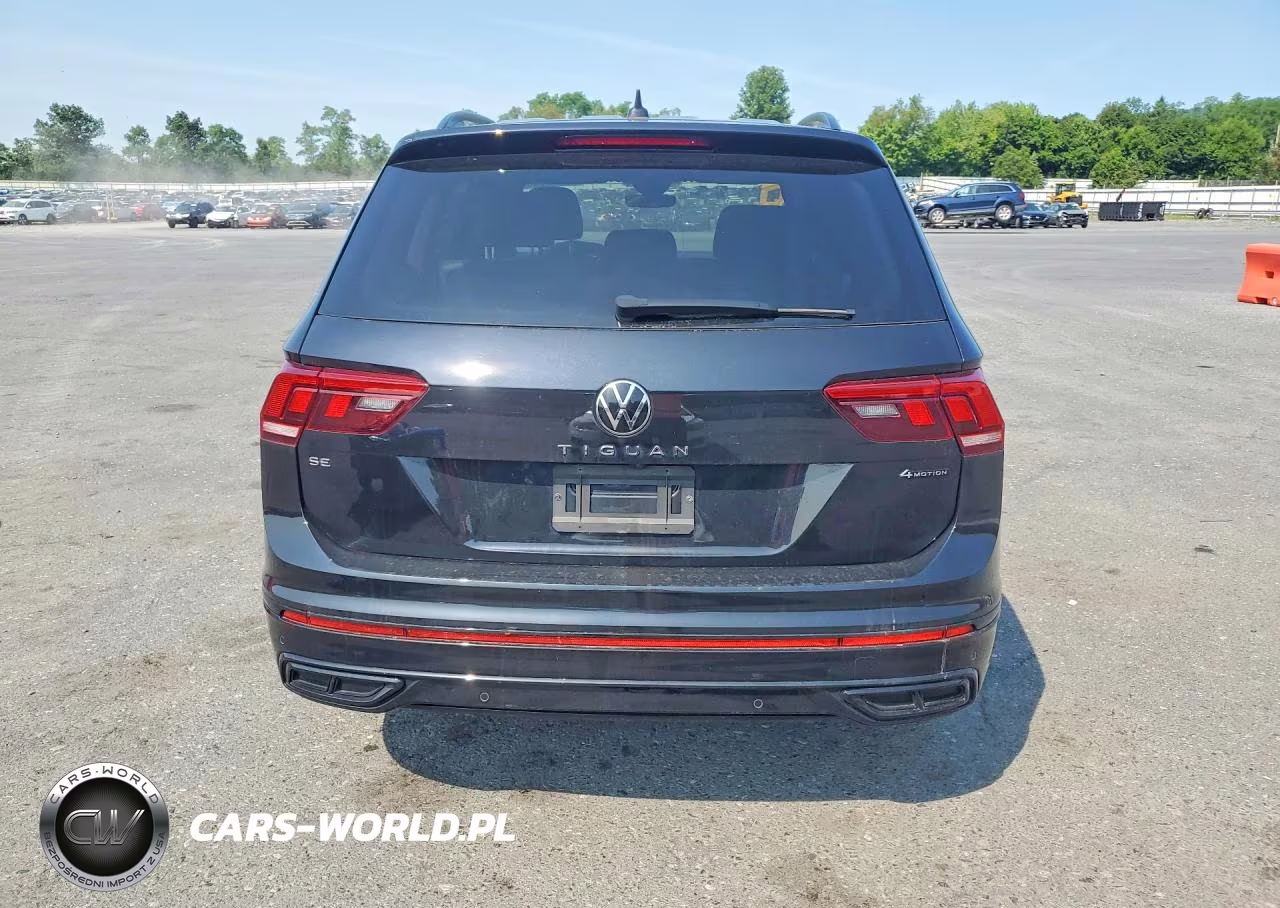 2023 Volkswagen Tiguan Se R-Line Black VIN:3VV8B7AXXPM063505 - 6