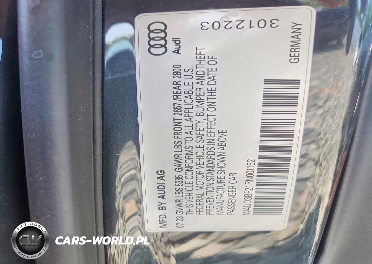 2024 Audi A6 Premium VIN:WAUD3BF21RN001152 - 12