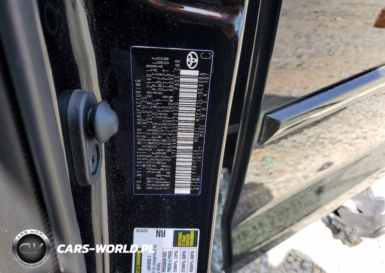 2025 Toyota Corolla Fx VIN:5YFB4MCE0SP226320 - 13