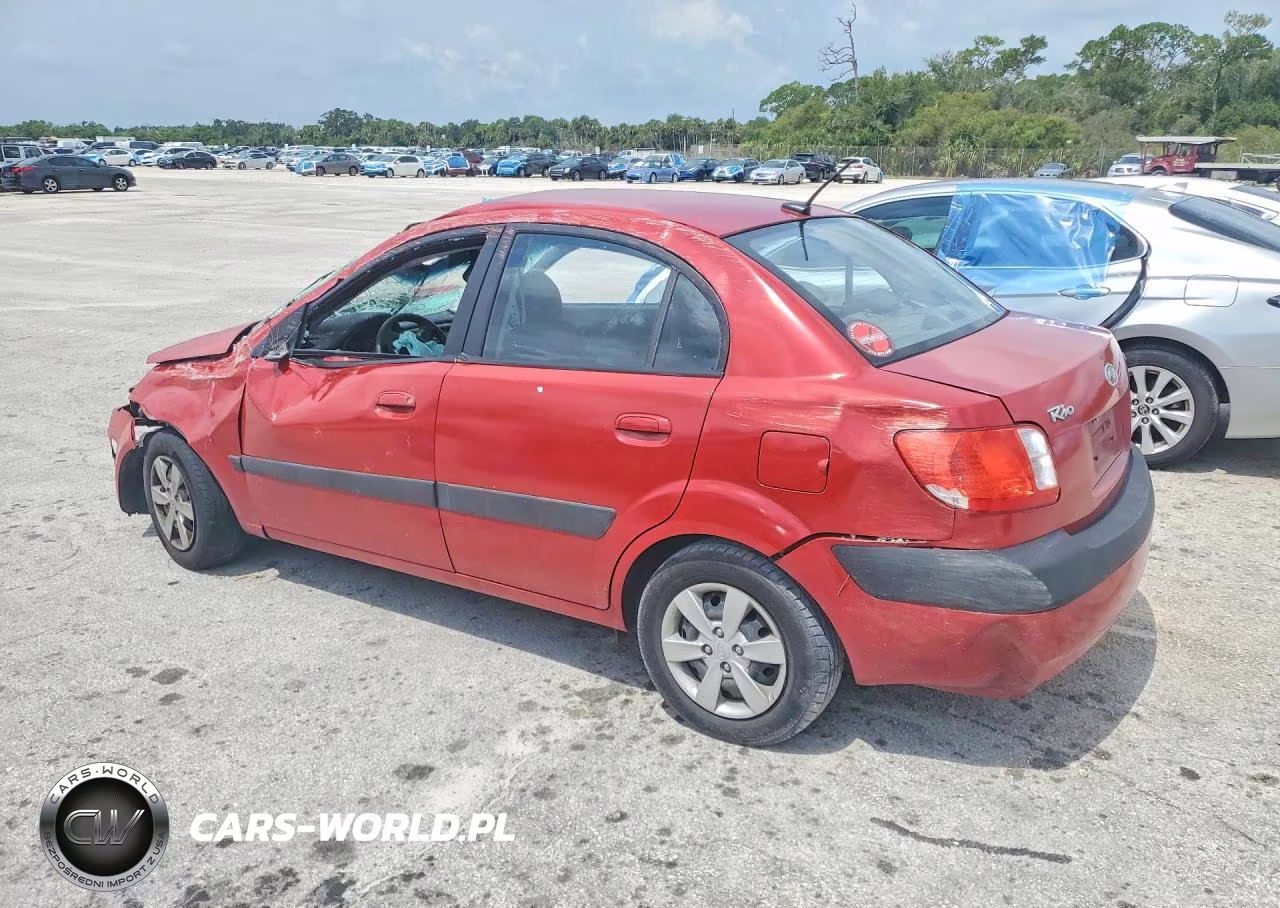 2009 Kia Rio Base VIN:KNADE223896498767 - 2