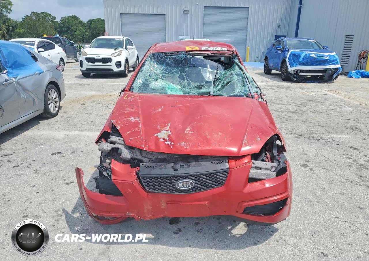 2009 Kia Rio Base VIN:KNADE223896498767 - 5