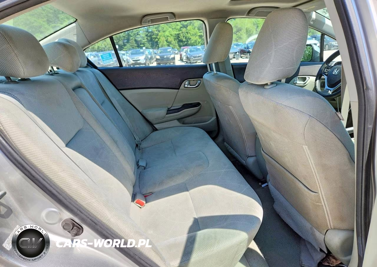 2012 Honda Civic Ex VIN:2HGFB2F88CH327387 - 10