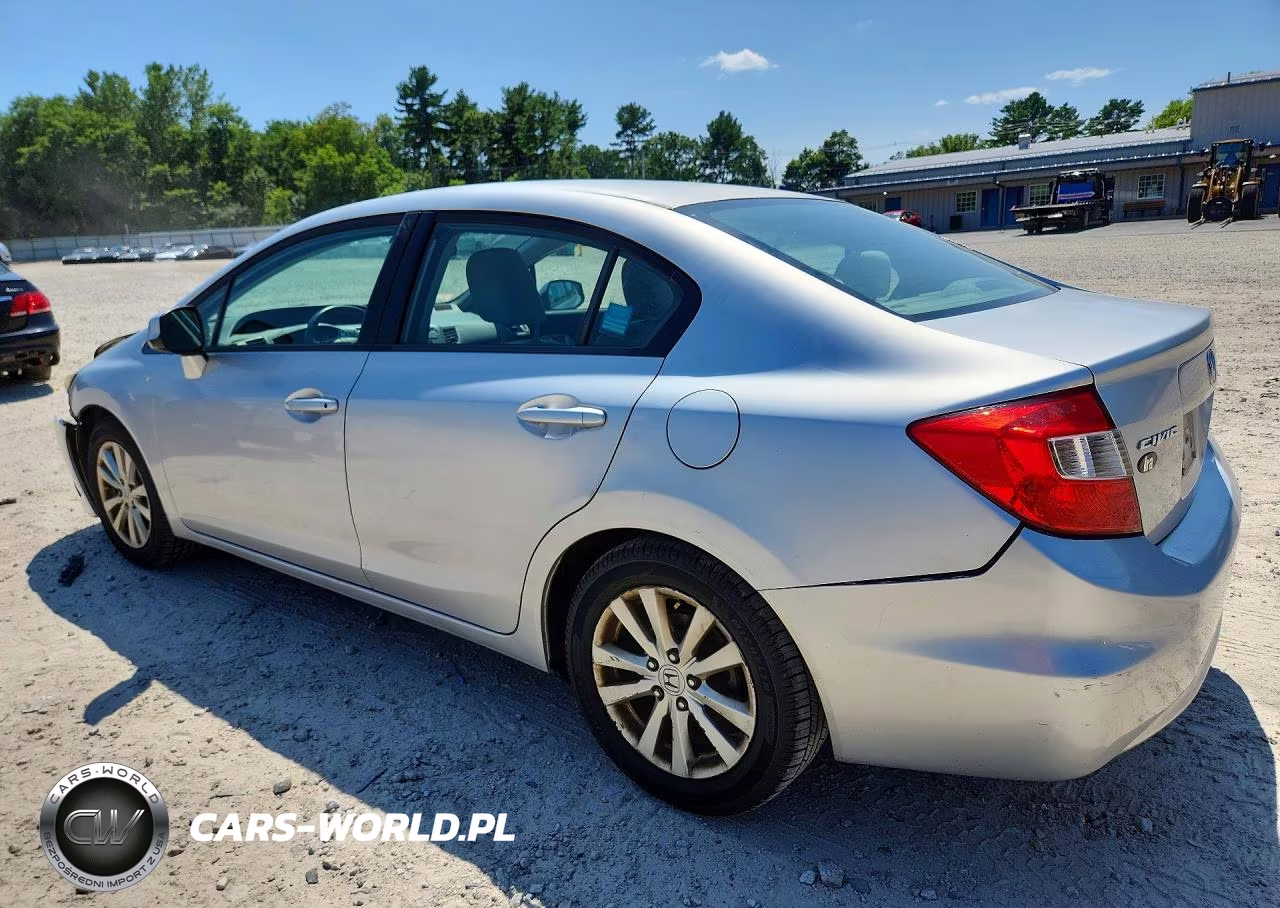 2012 Honda Civic Ex VIN:2HGFB2F88CH327387 - 2