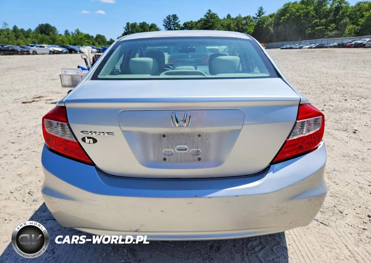 2012 Honda Civic Ex VIN:2HGFB2F88CH327387 - 6