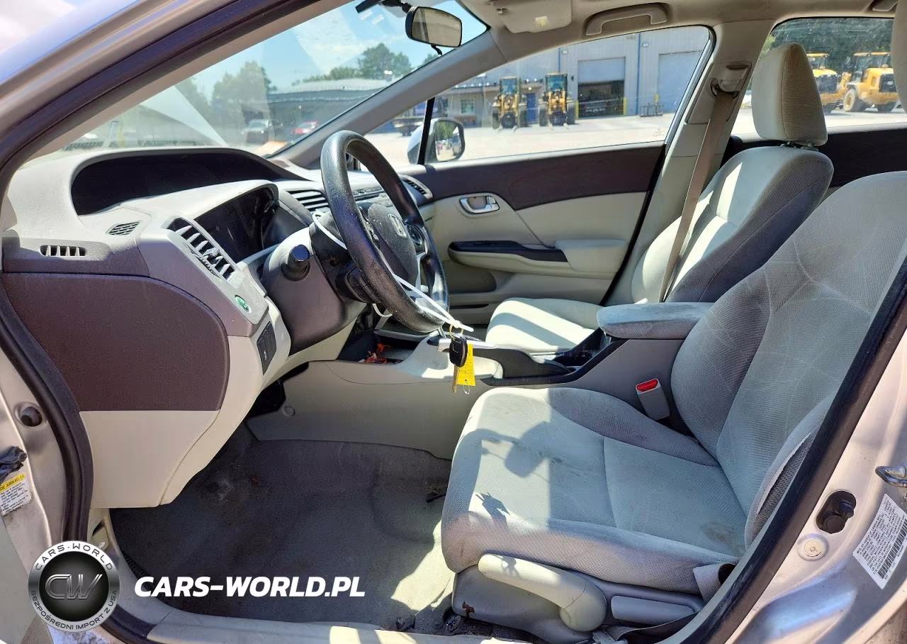 2012 Honda Civic Ex VIN:2HGFB2F88CH327387 - 7