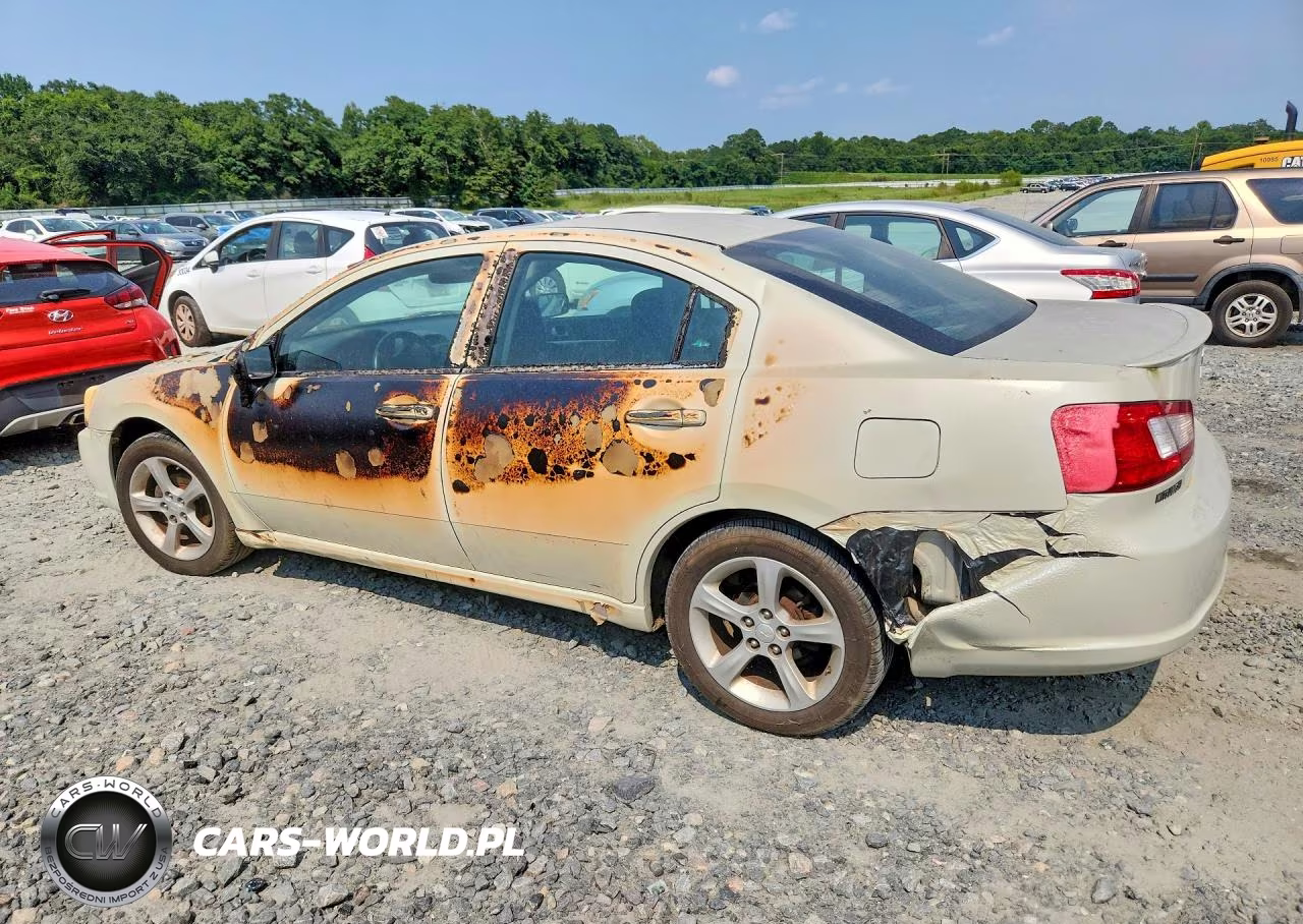2009 Mitsubishi Galant Es VIN:4A3AB36F29E013146 - 2