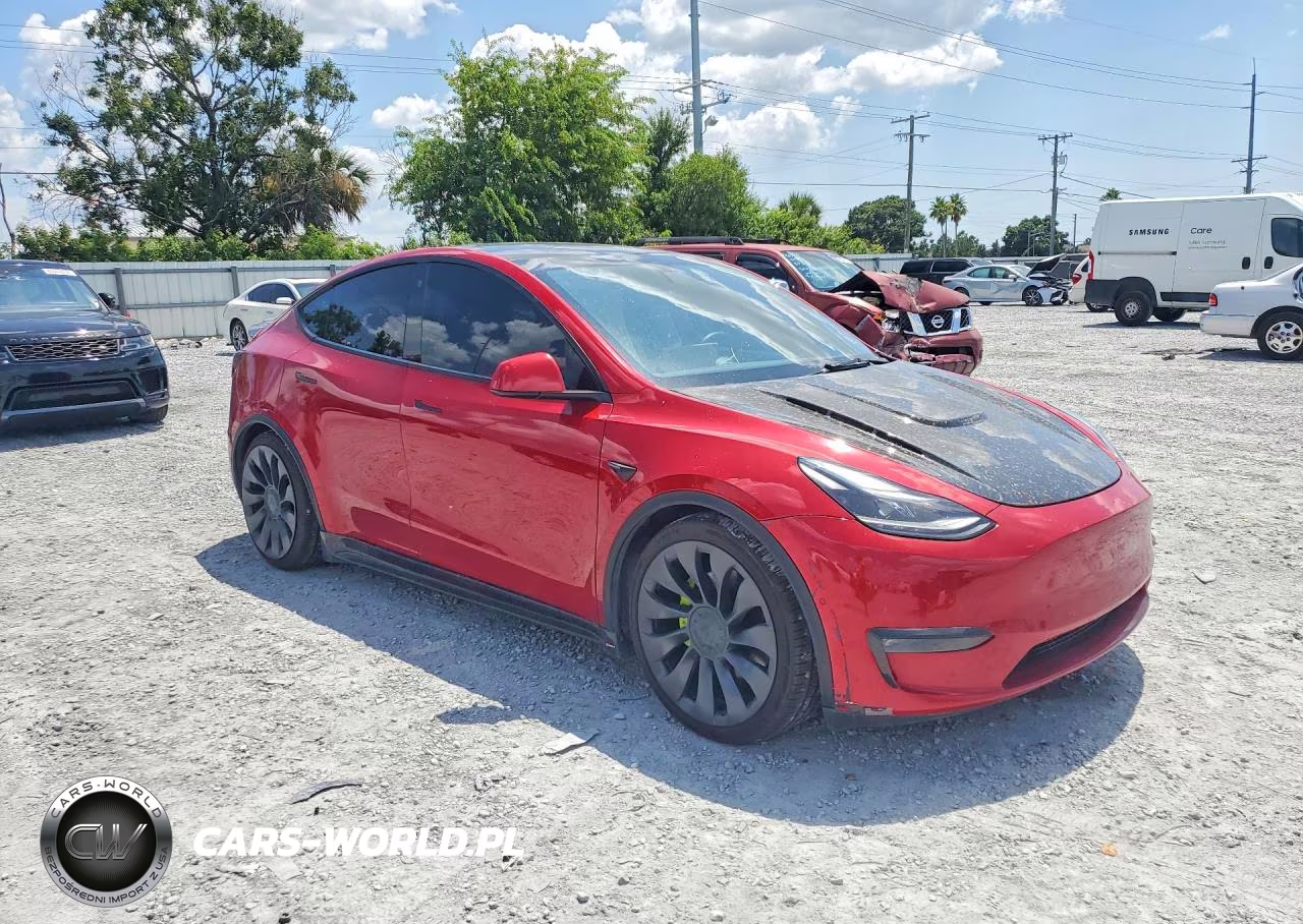 2021 Tesla Model Y VIN:5YJYGDEF7MF197484 - 4