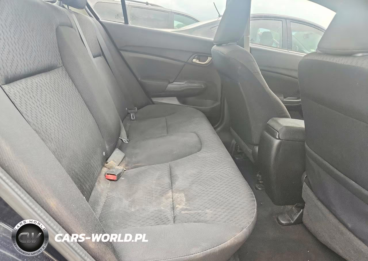 2015 Honda Civic Lx VIN:19XFB2F59FE235581 - 10