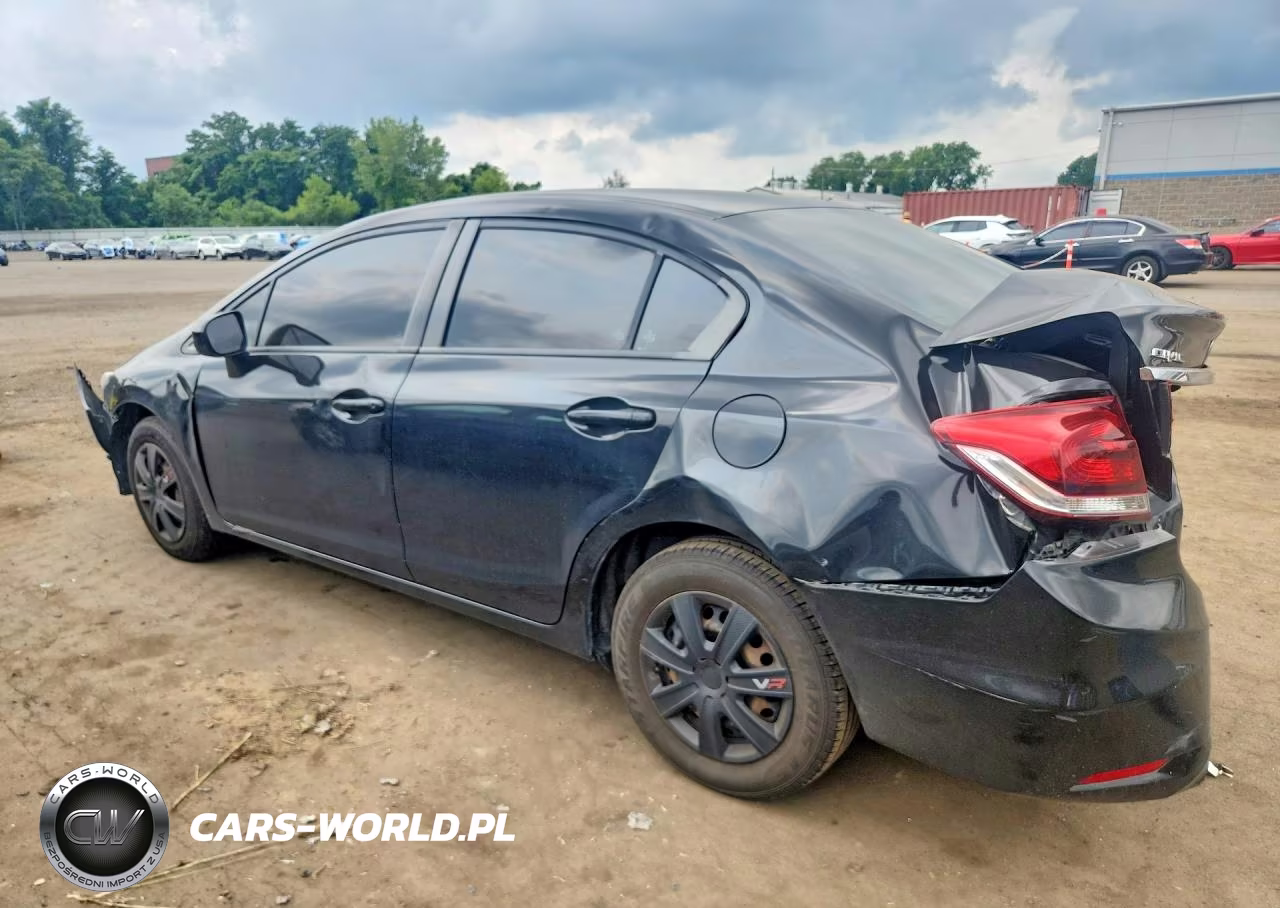 2015 Honda Civic Lx VIN:19XFB2F59FE235581 - 2