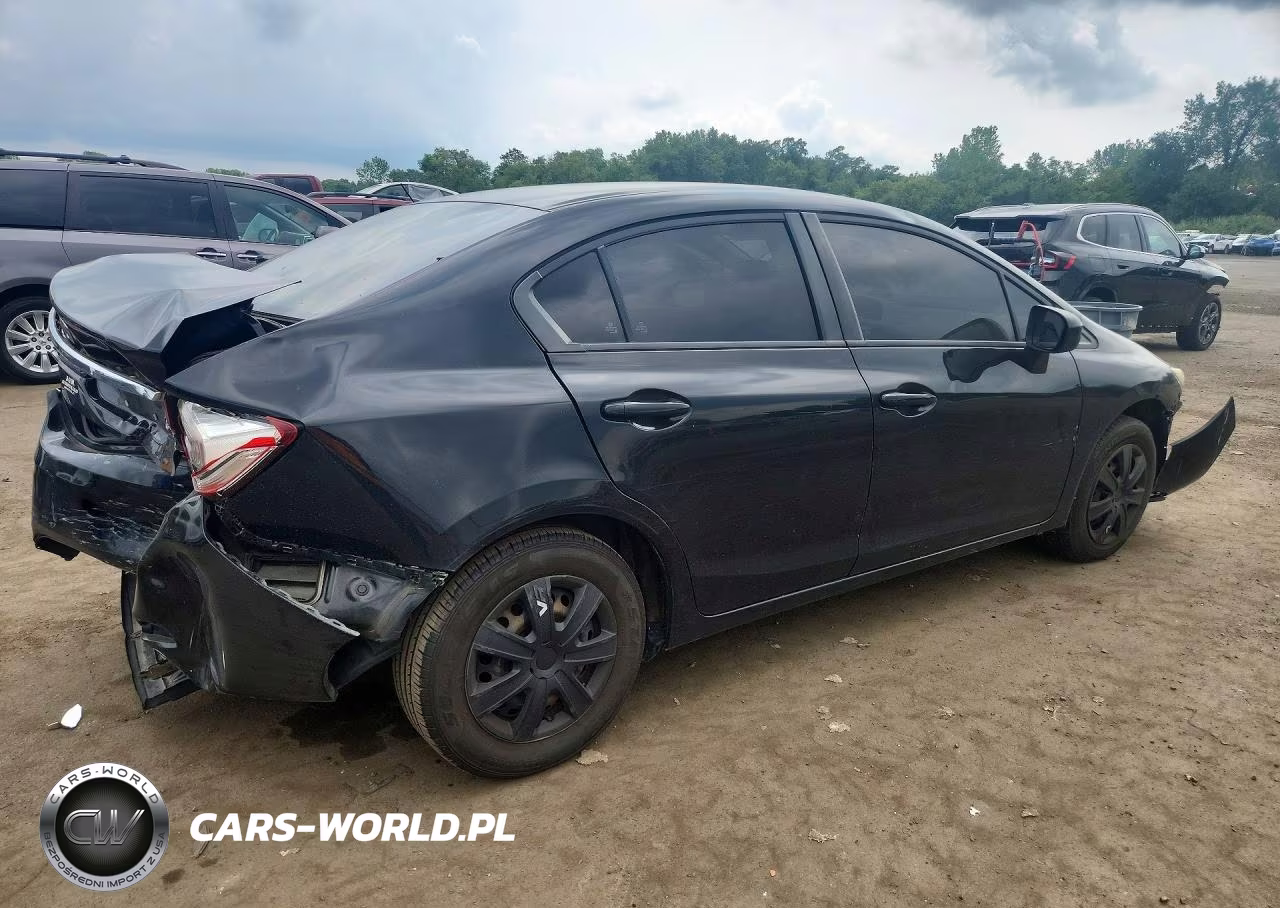 2015 Honda Civic Lx VIN:19XFB2F59FE235581 - 3