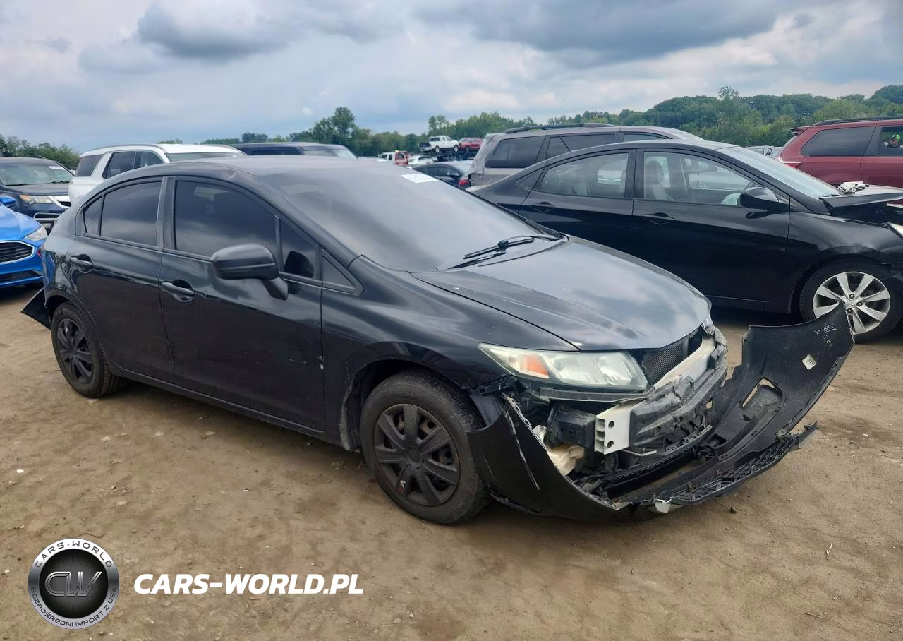2015 Honda Civic Lx VIN:19XFB2F59FE235581 - 4