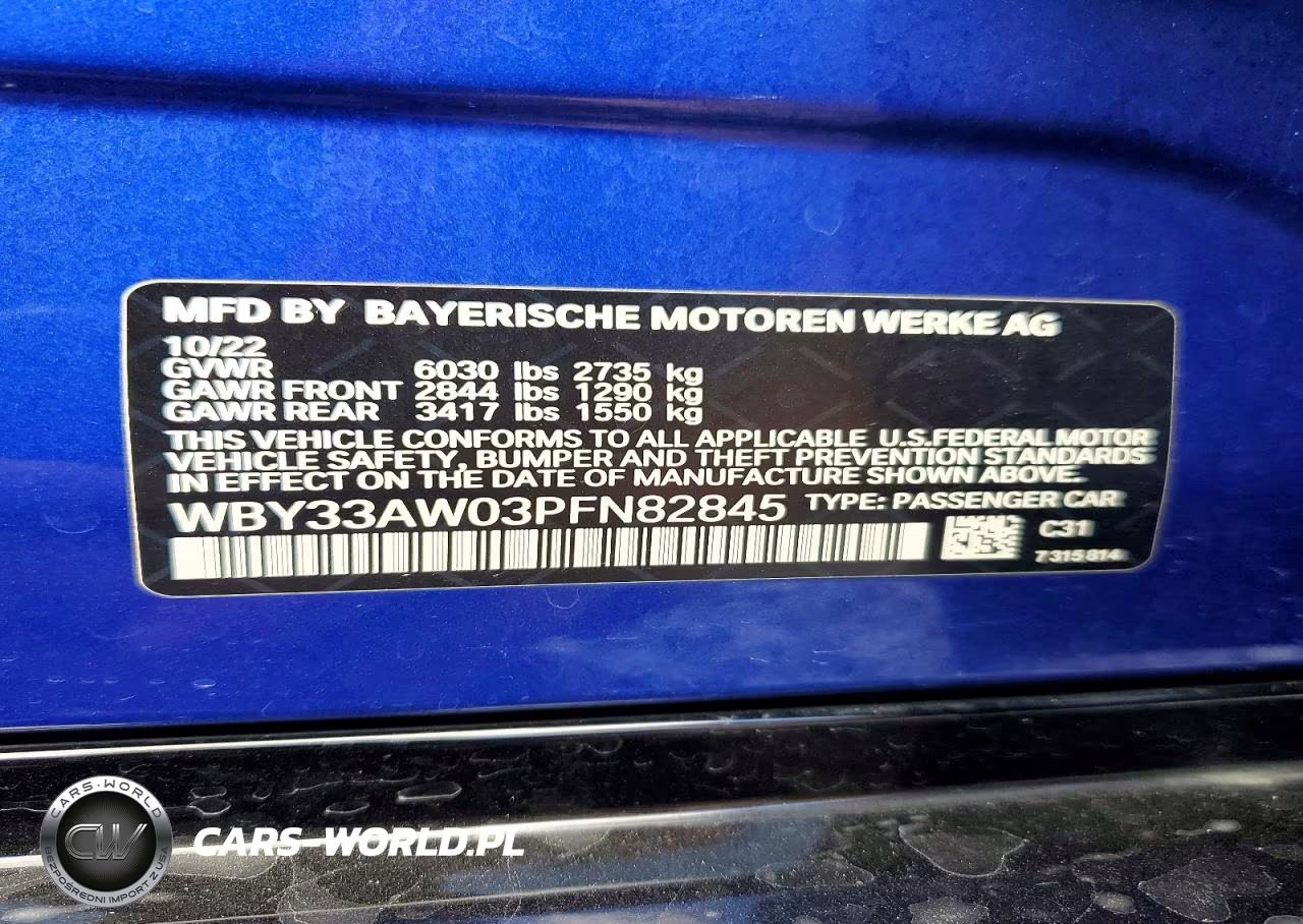 2023 BMW I4 M50 VIN:WBY33AW03PFN82845 - 12