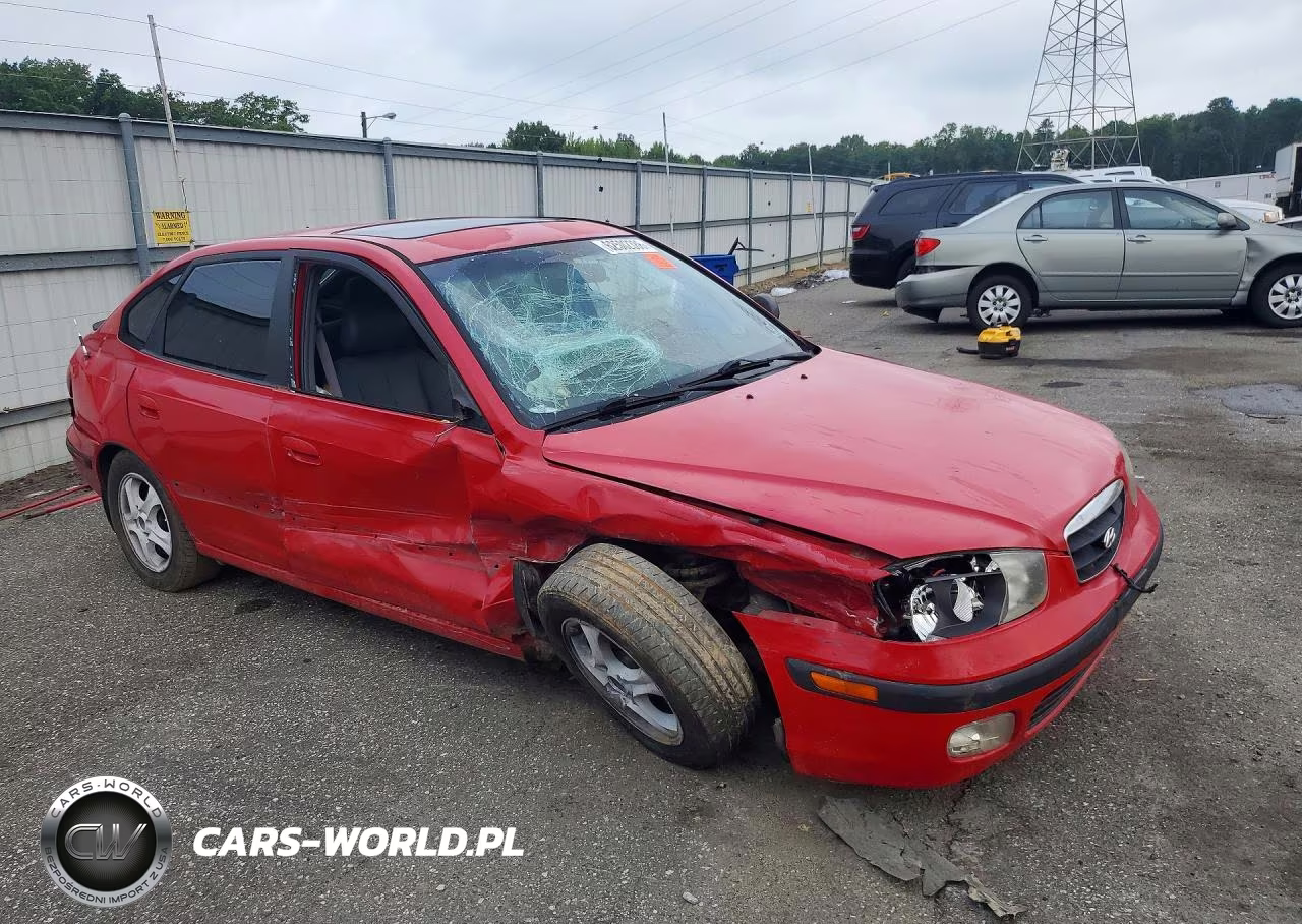 2002 Hyundai Elantra Gt VIN:KMHDN55D02U070973 - 4