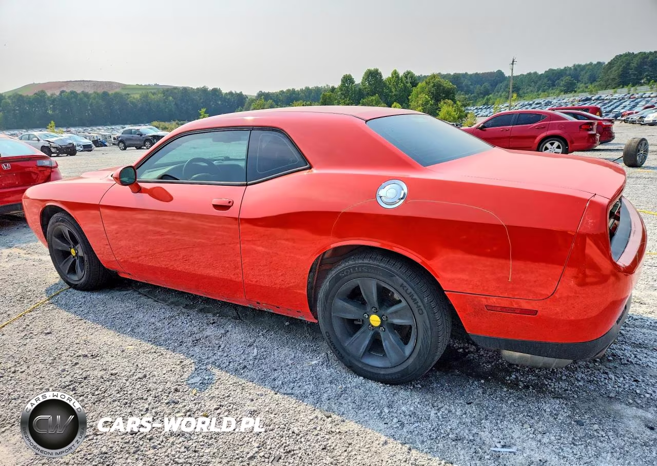 2016 Dodge Challenger Sxt VIN:2C3CDZAG5GH353622 - 2