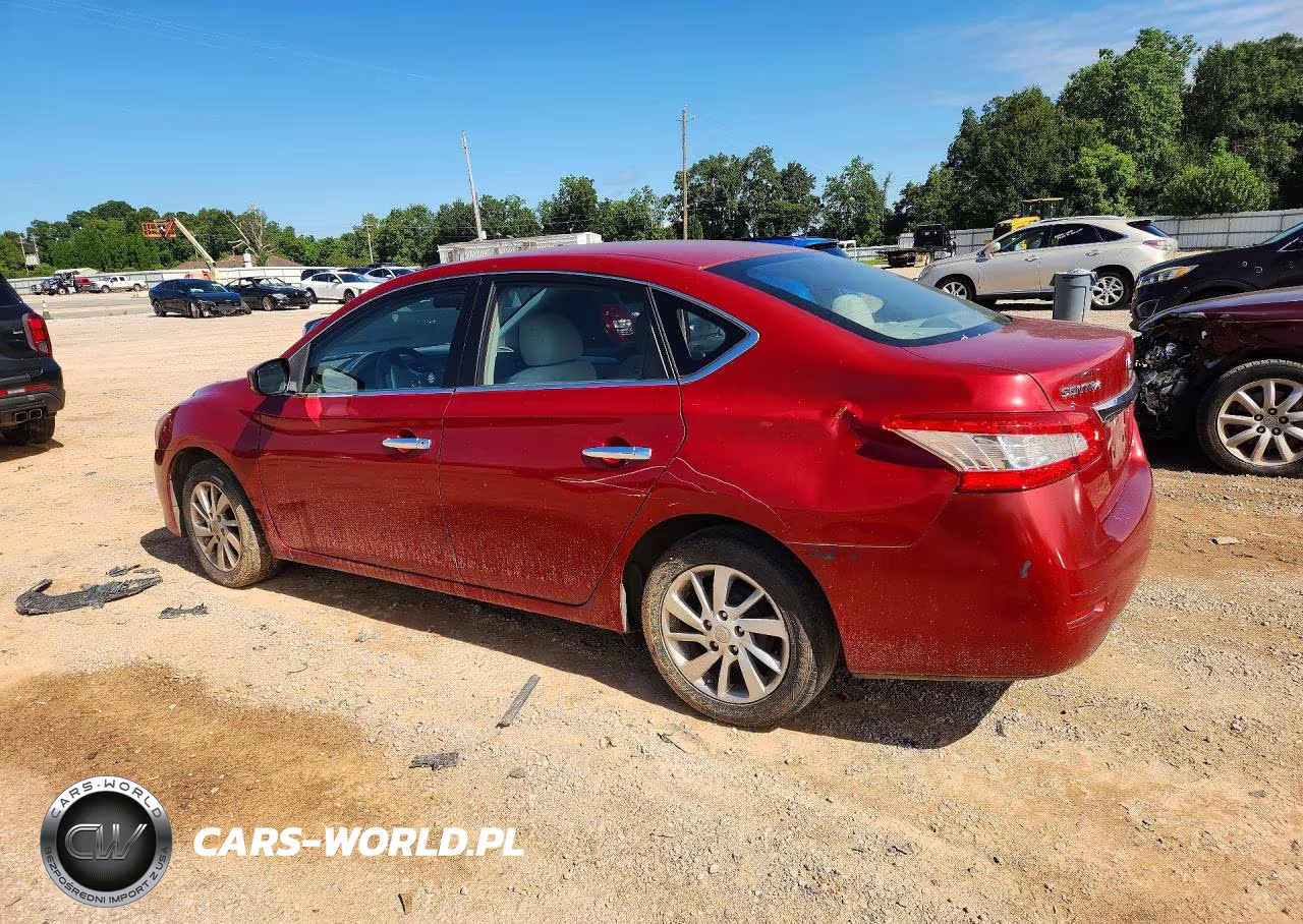 2013 Nissan Sentra S VIN:3N1AB7AP6DL747696 - 2
