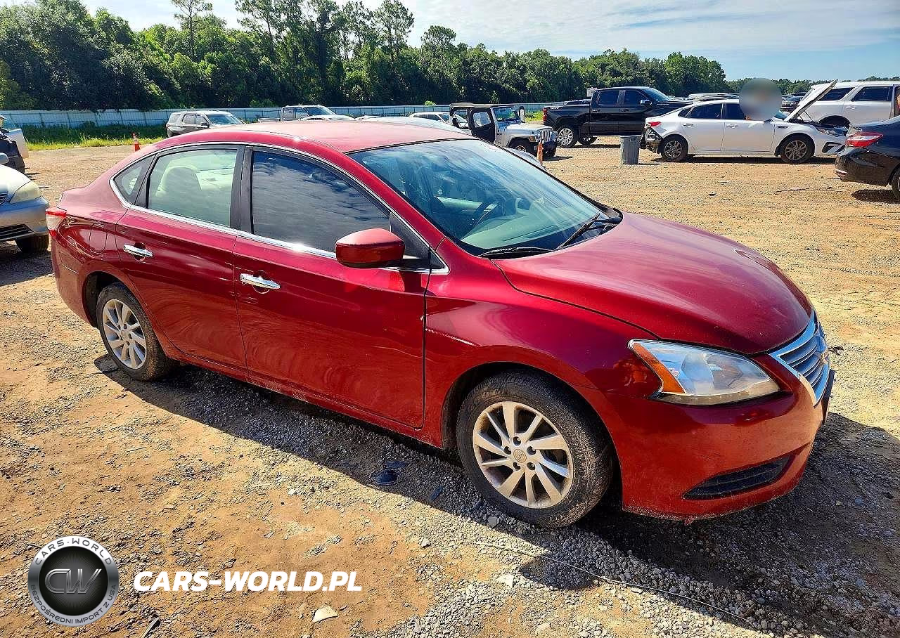 2013 Nissan Sentra S VIN:3N1AB7AP6DL747696 - 4