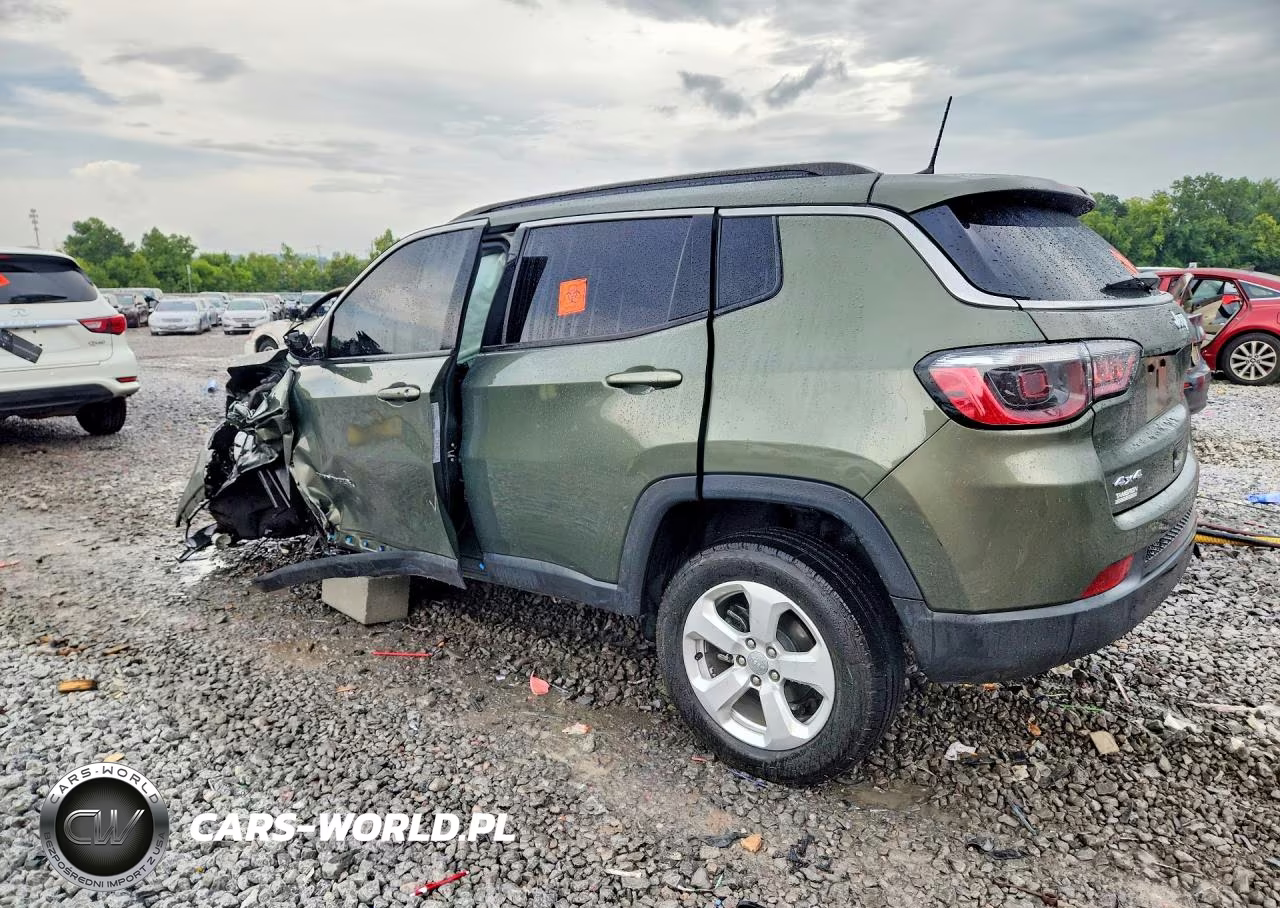 2021 Jeep Compass Latitude VIN:3C4NJDBB1MT600110 - 2