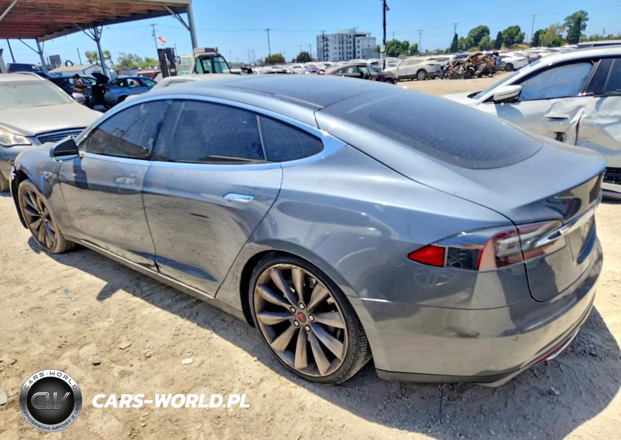 2014 Tesla Model S VIN:5YJSA1S11EFP45124 - 2