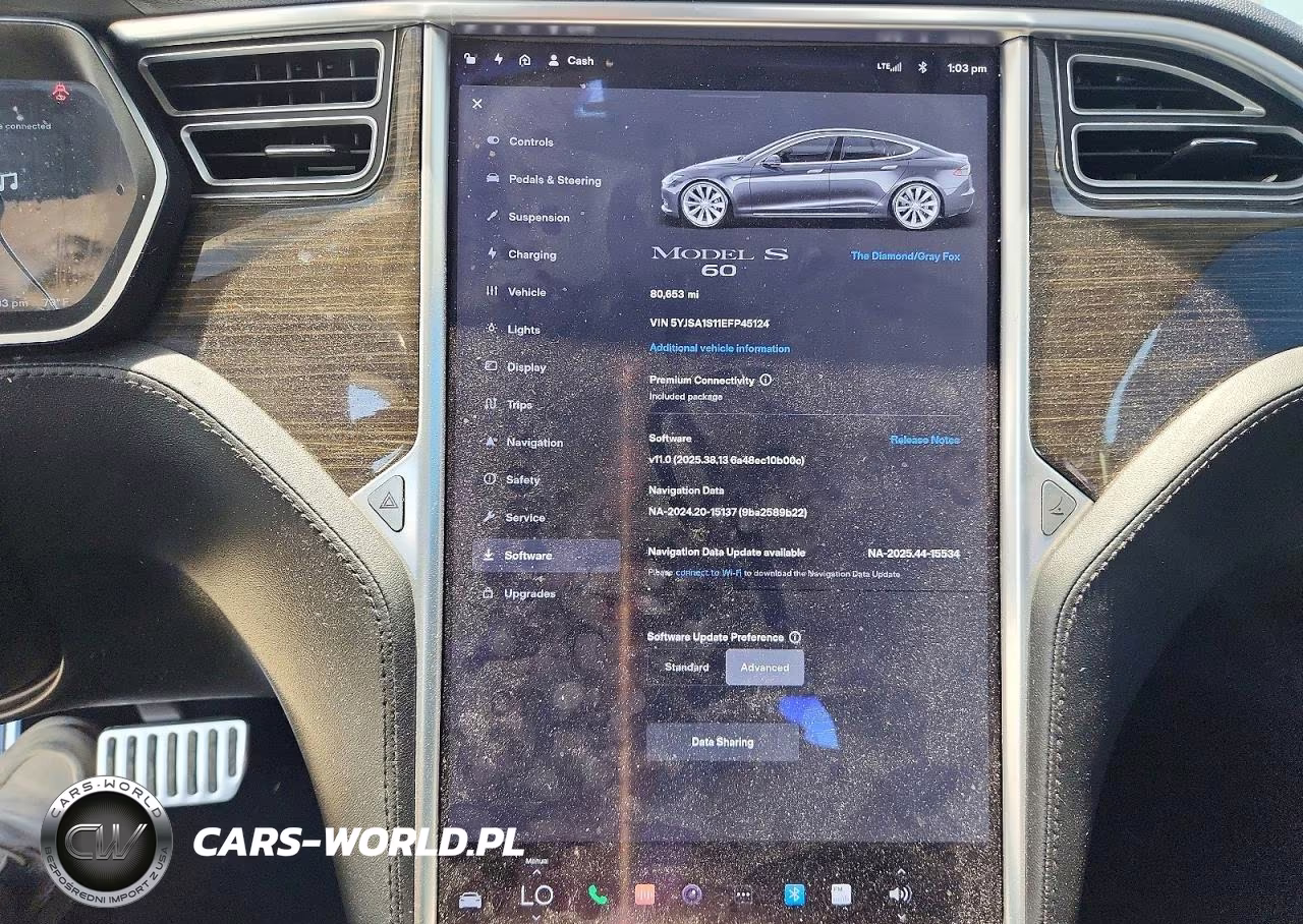2014 Tesla Model S VIN:5YJSA1S11EFP45124 - 9